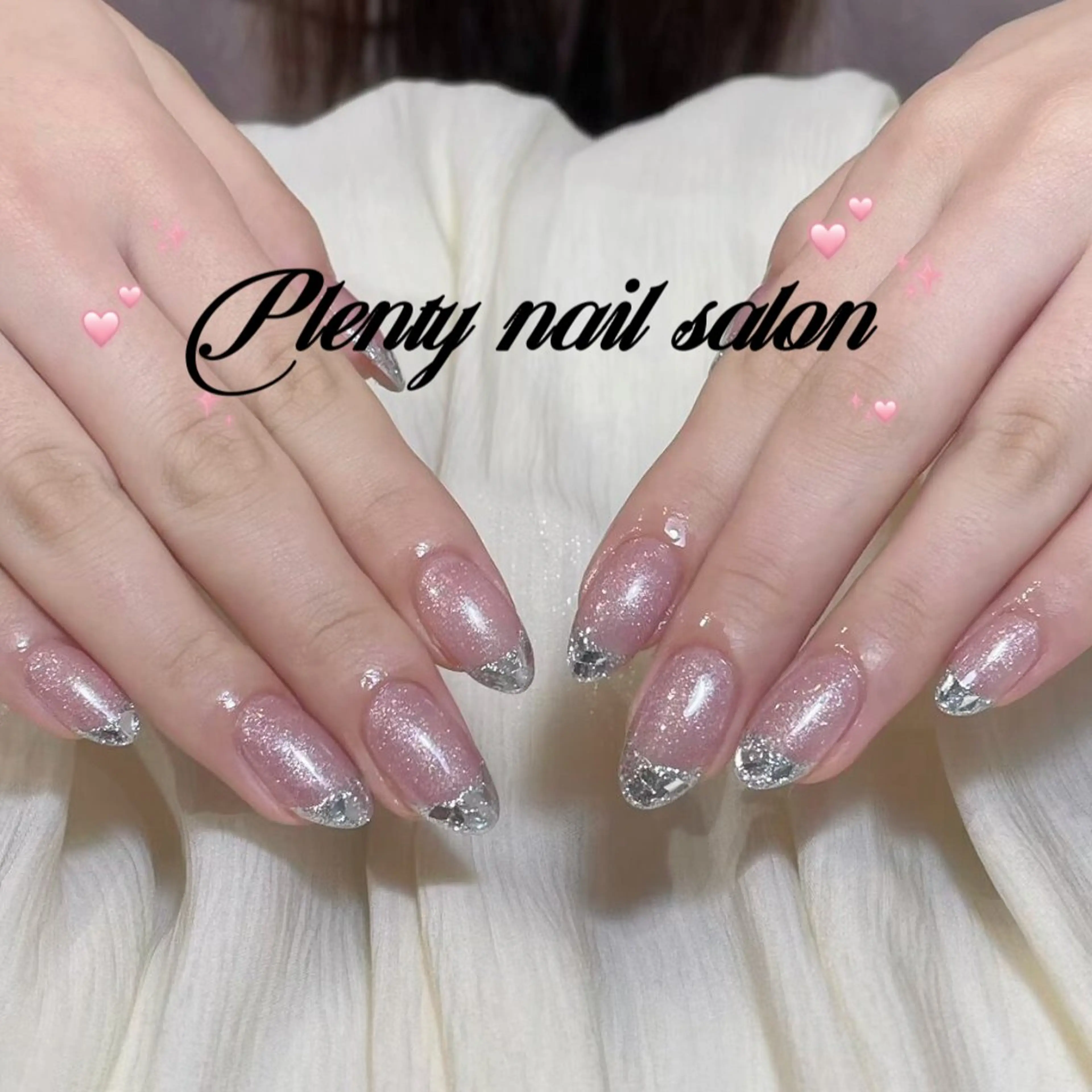 ネイル アートネイル オーロラネイル キラキラネイル 韓国ネイル マグネットネイル ハンドネイル ハンドケア DIAMOND 💞のネイルデザイン