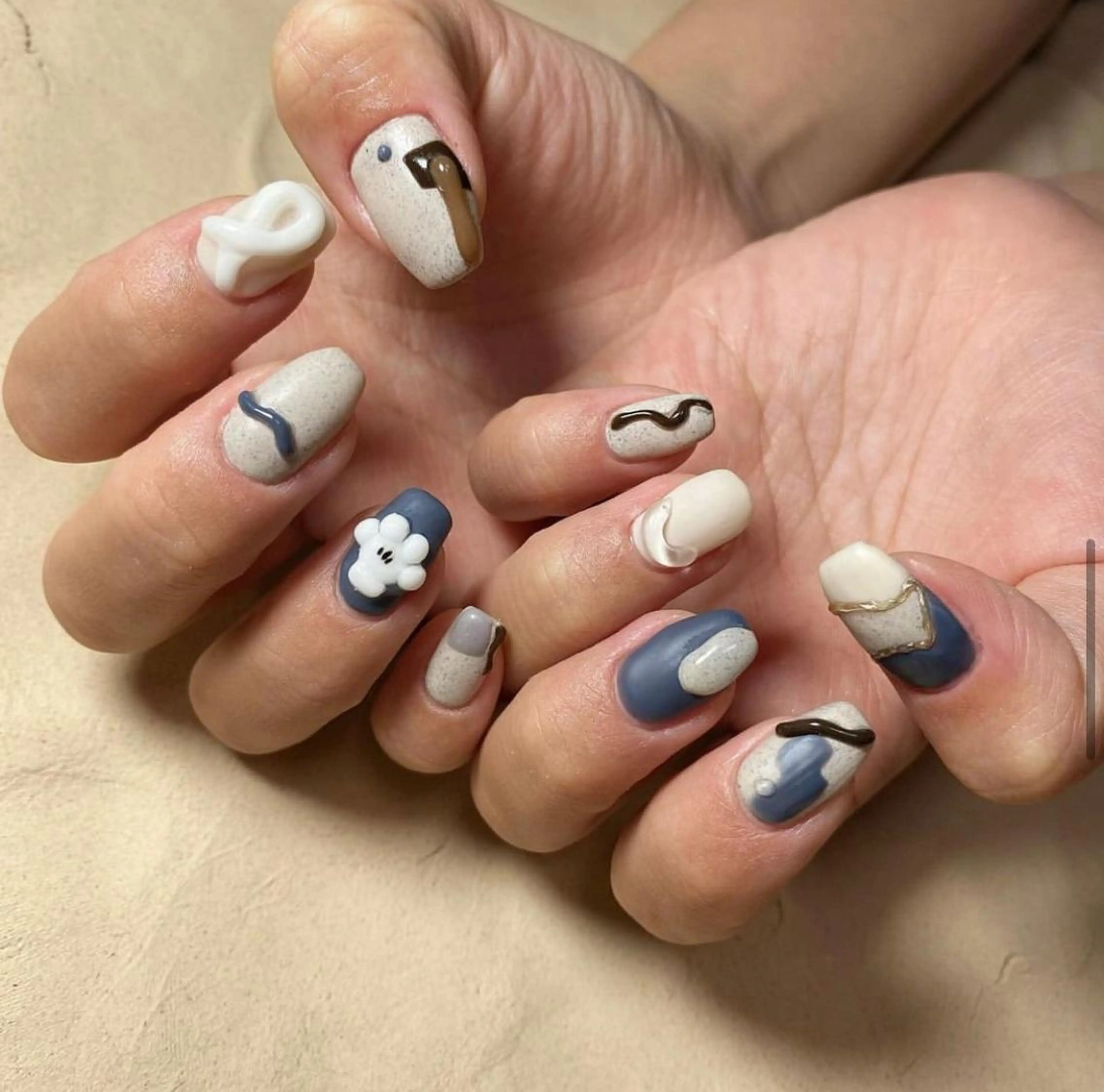 デザインネイルの写真