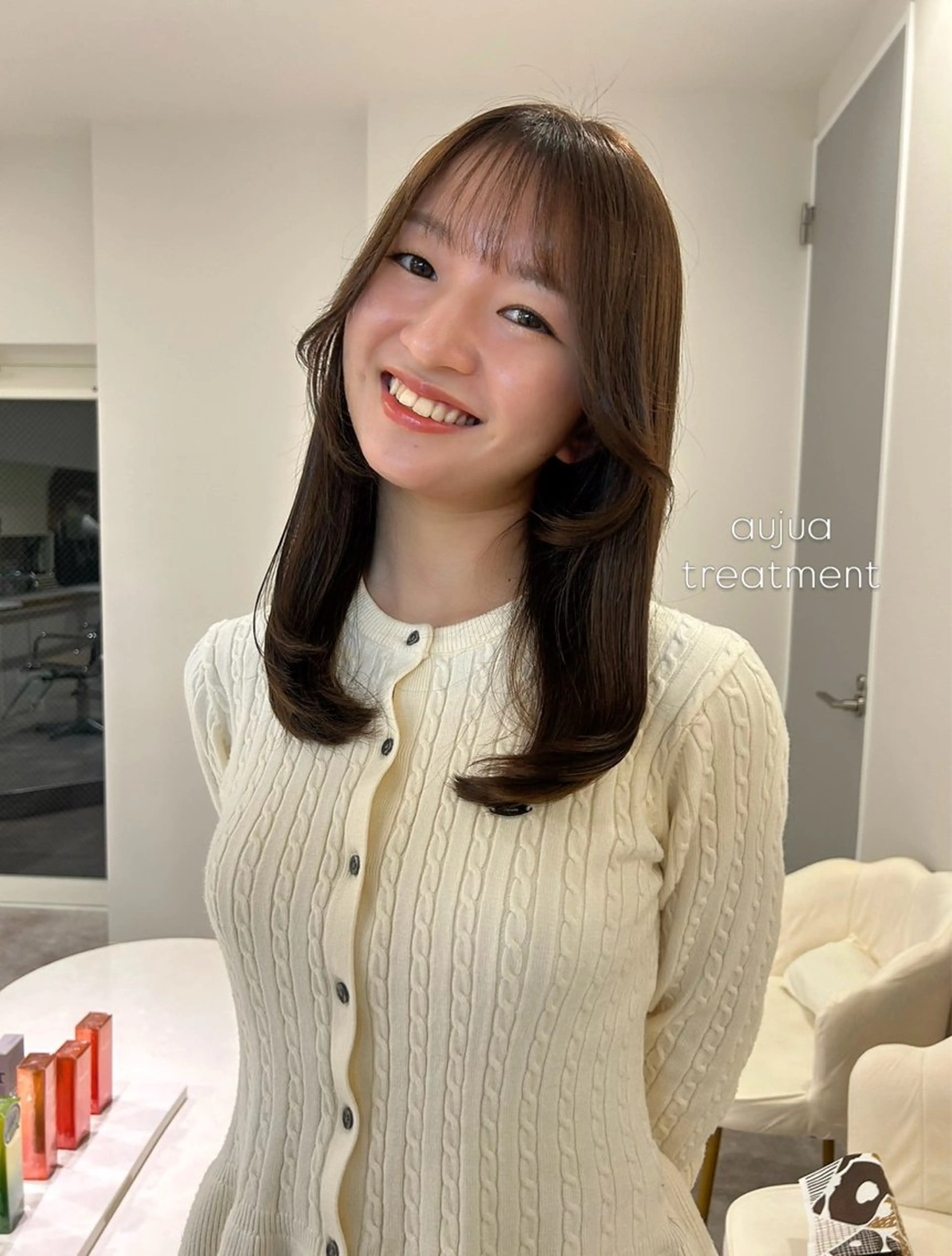 ロング I'sland【アイランド】所属・NAKAHARA TSUKUSHIのヘアスタイル