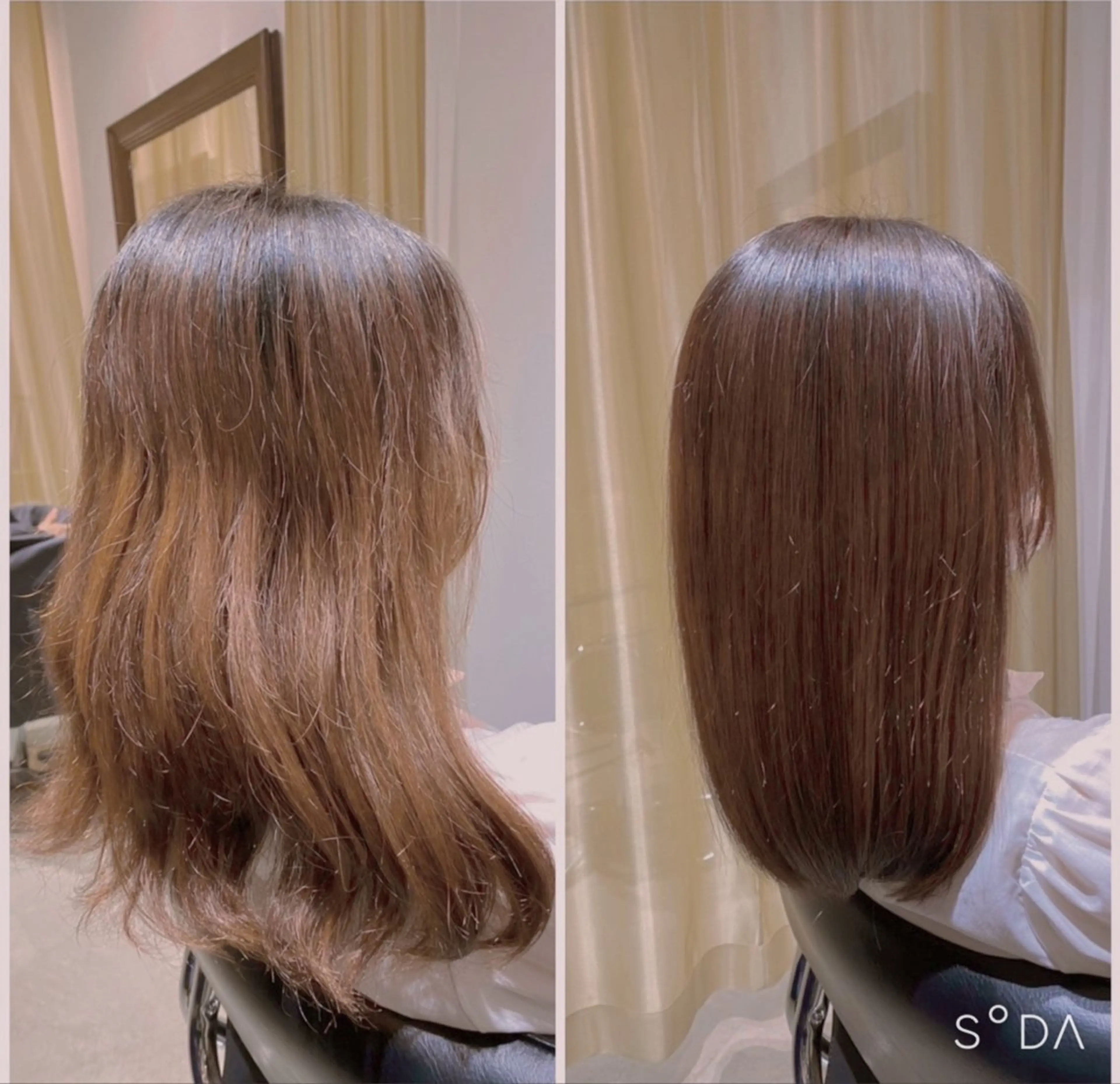 セミロング カラー 🌸スパ・ヘアカラー ソメソメソメサン🌸のヘアスタイル