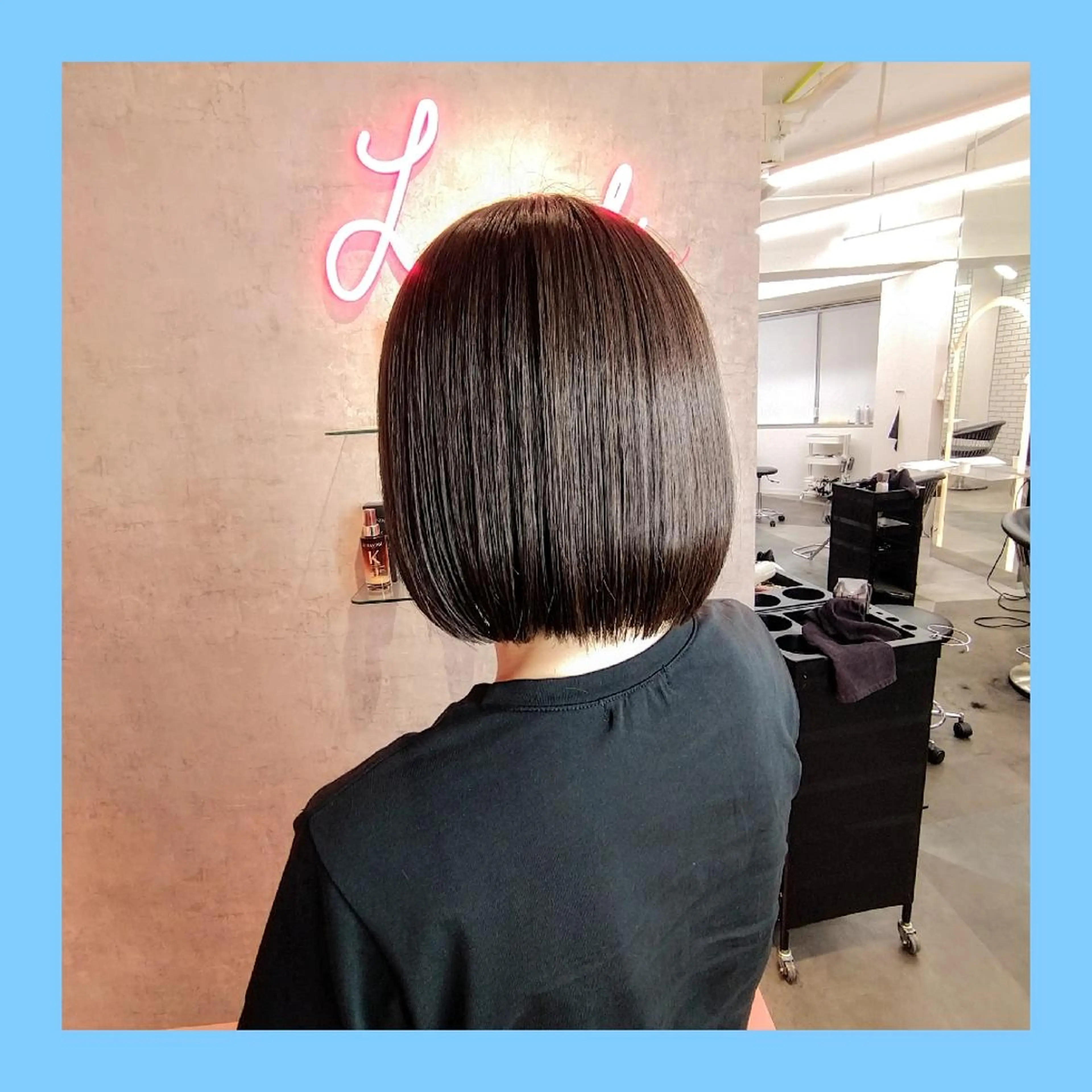 ショート カラー 切りっぱなしボブ ベージュカラー 黒髪 ブリーチ ブロンド 🌹艶ボブの達人🌹 SYOHEIのヘアスタイル