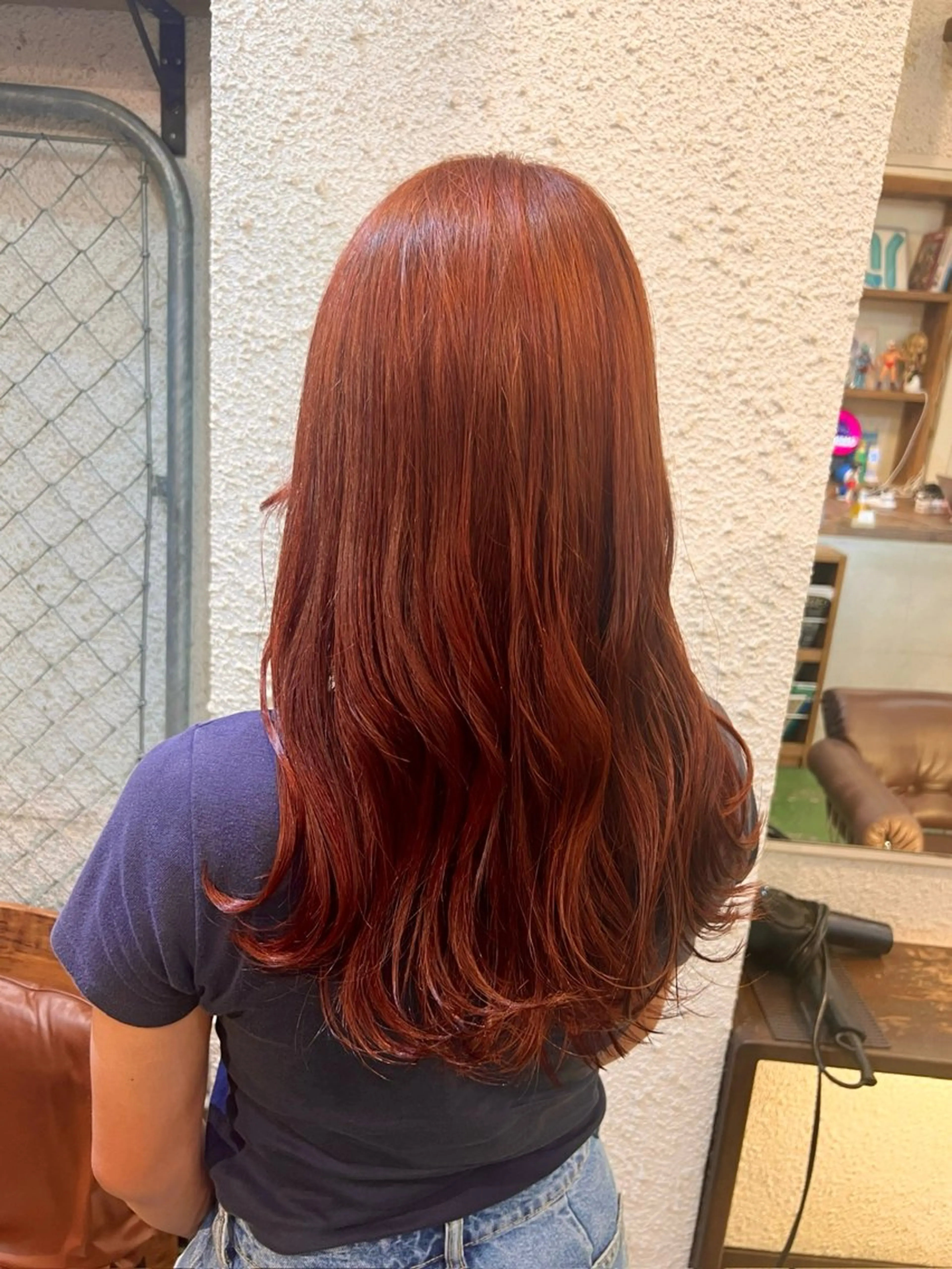 セミロング カラー ブリーチ ブリーチなしカラー 透明感/血色カラー/ 似合せレイヤー/ゆいのヘアスタイル