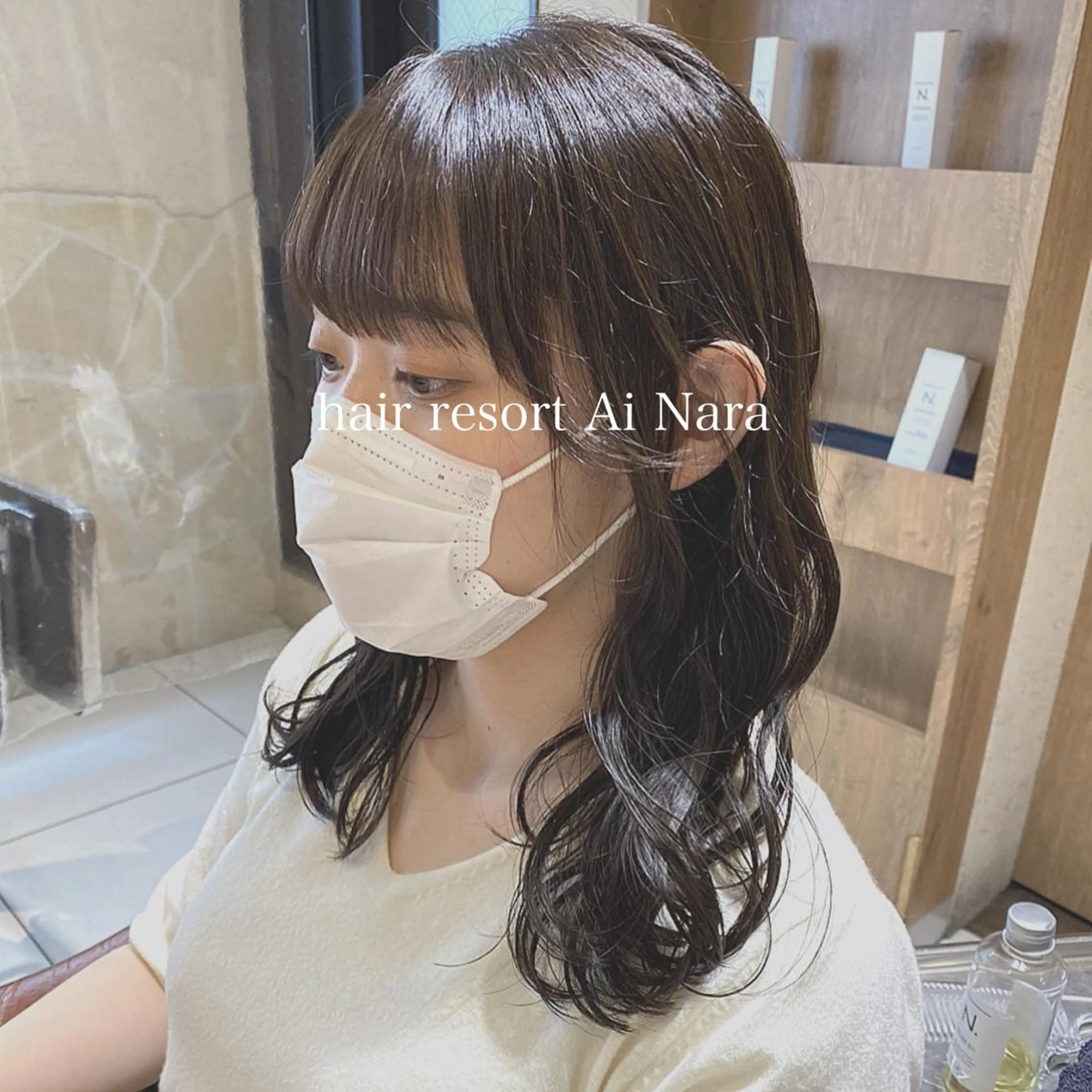 セミロング カット ♡ヘアアレンジ♡ naraのヘアスタイル