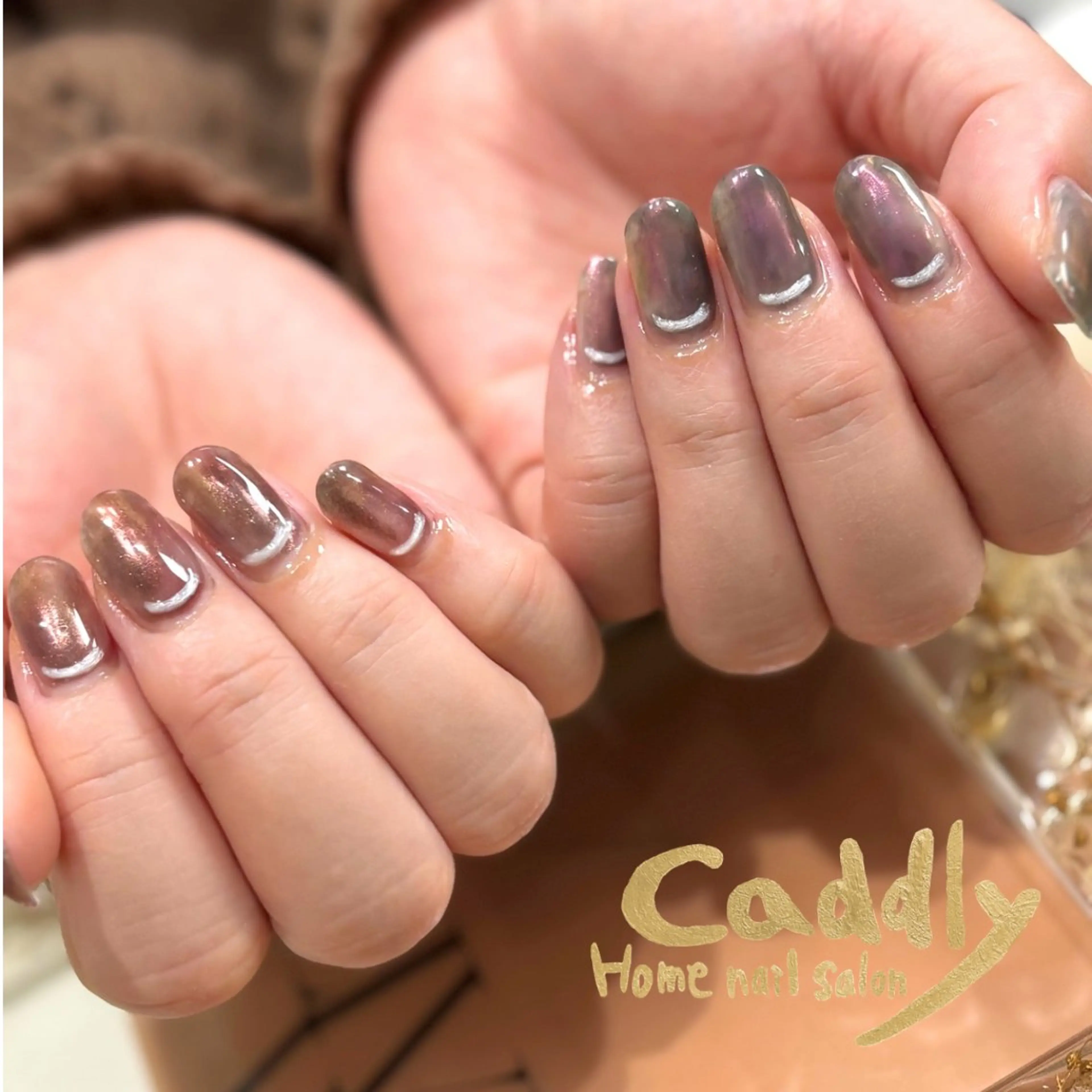 ネイル ハンドネイル caddly naoのネイルデザイン