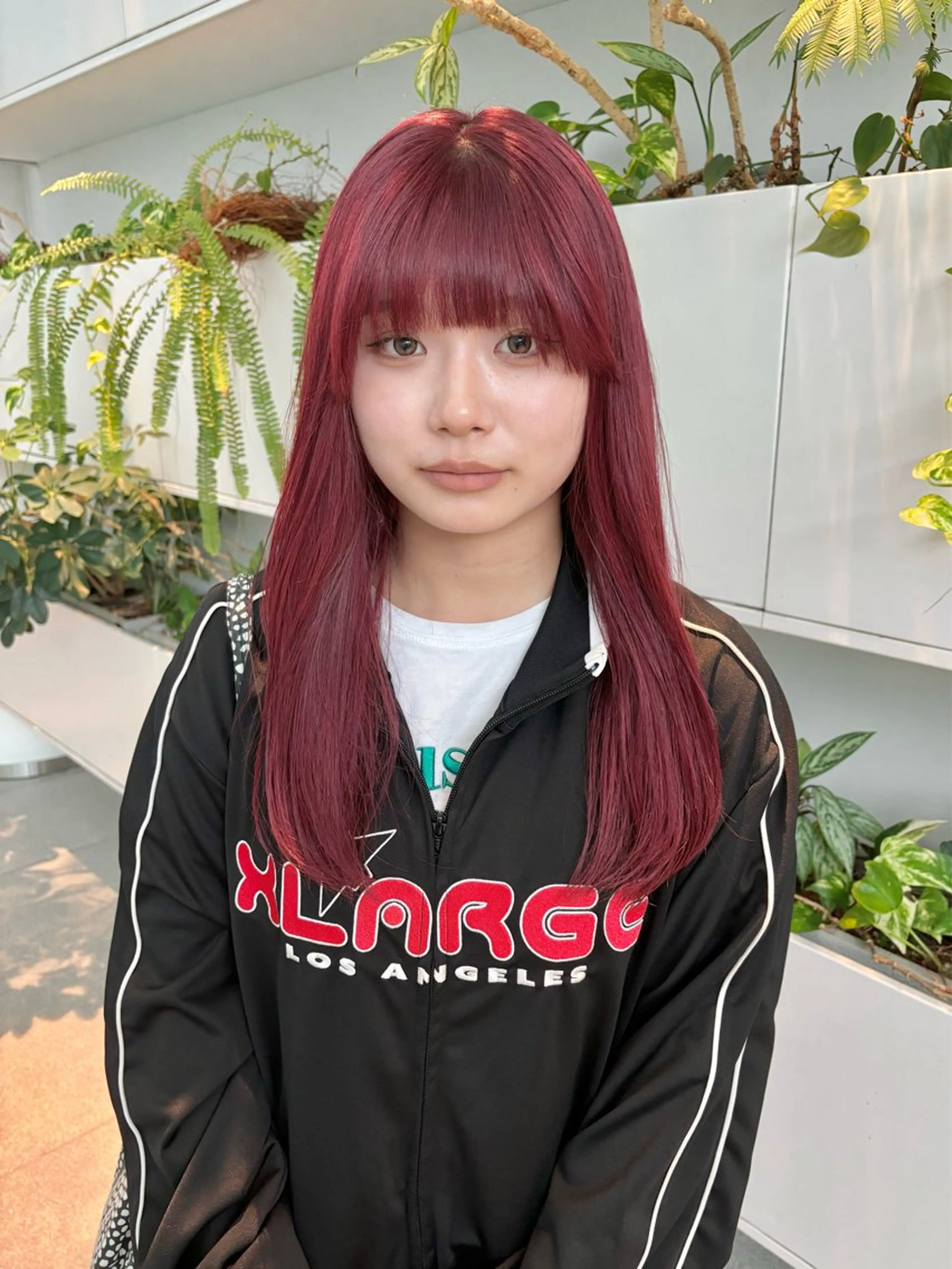 ロング カラー カット ヘアカラー トリートメント くさかみさき🌼暖色 /耳つぼ/オタク🌼のヘアスタイル