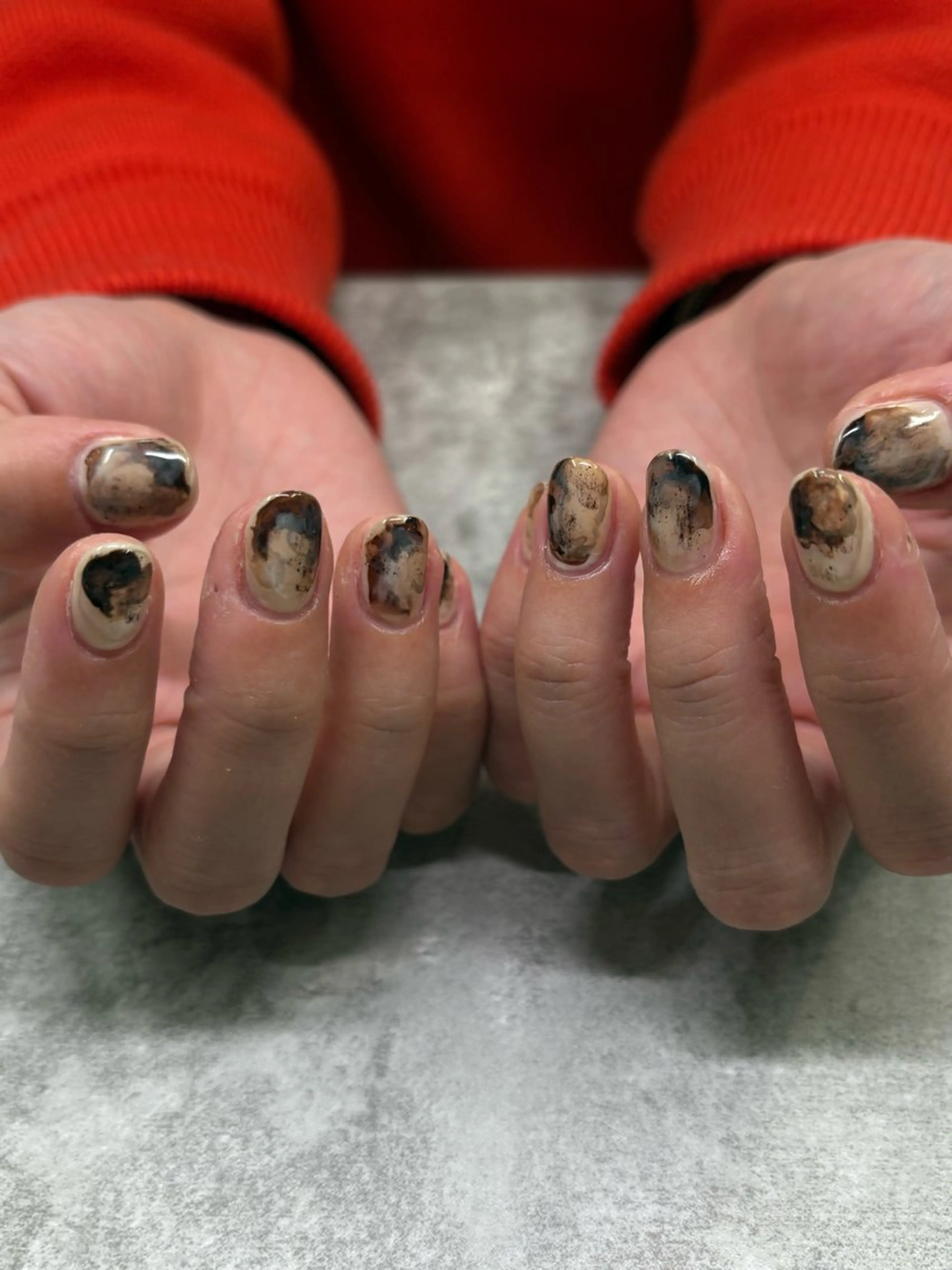 ネイル ハンドネイル GLADnail新宿 arisaのネイルデザイン