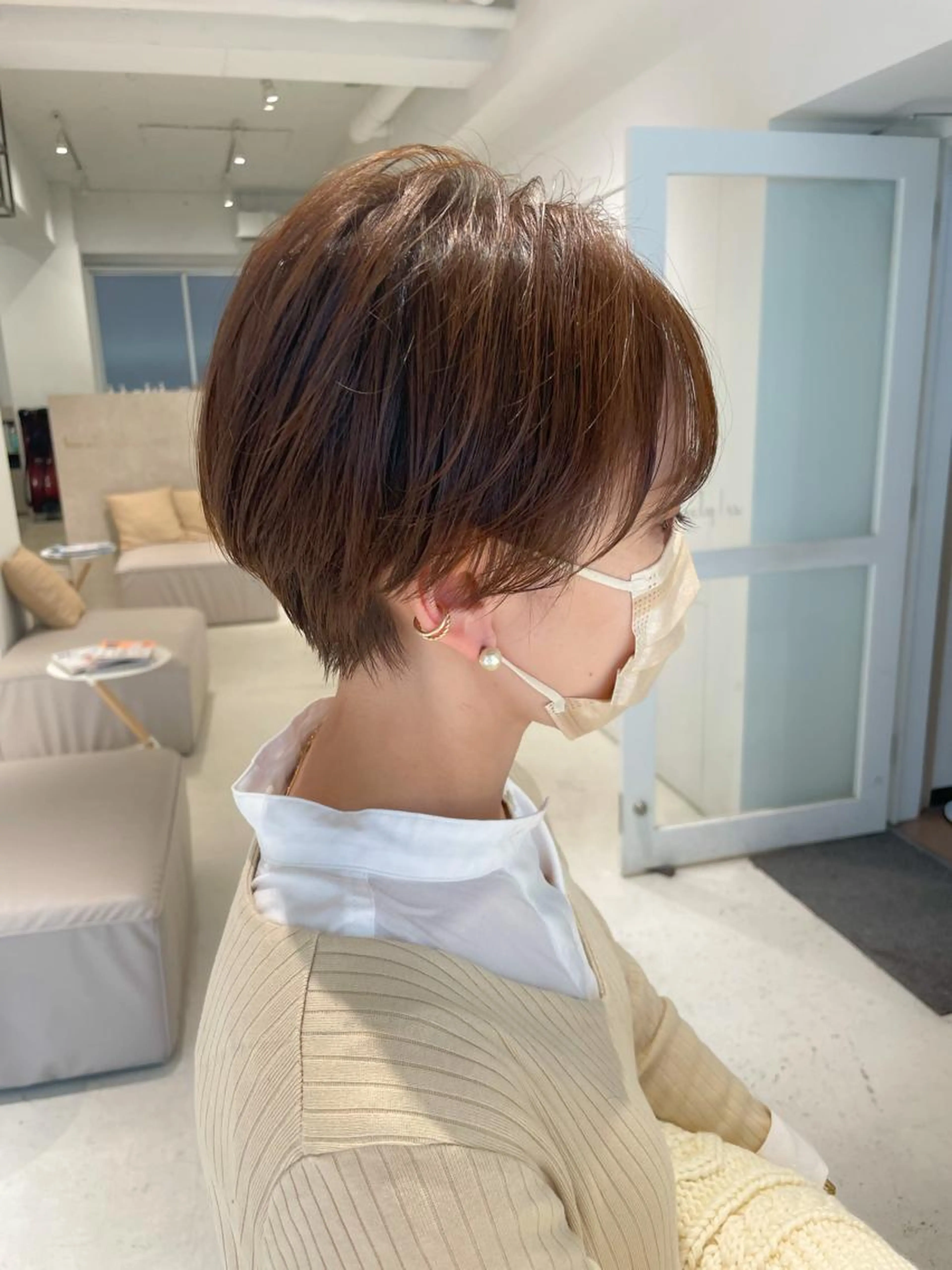 【根元ふわっとボリュームUP】 カット＋韓国式根元パーマ(プリカール)の写真