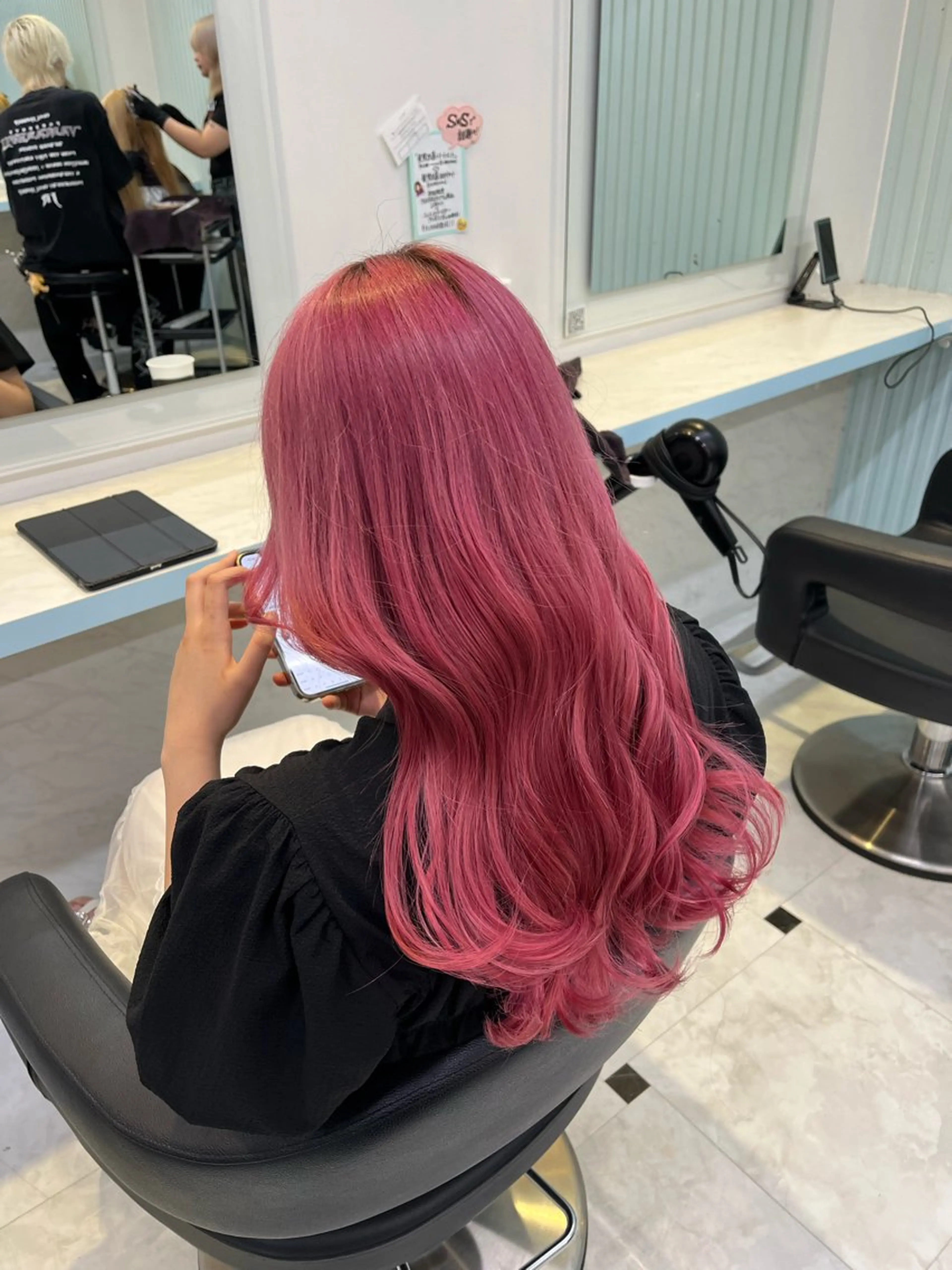 ロング カラー ヘアカラー トリートメント ブリーチカラー 🩵MIZUKIのヘアスタイル