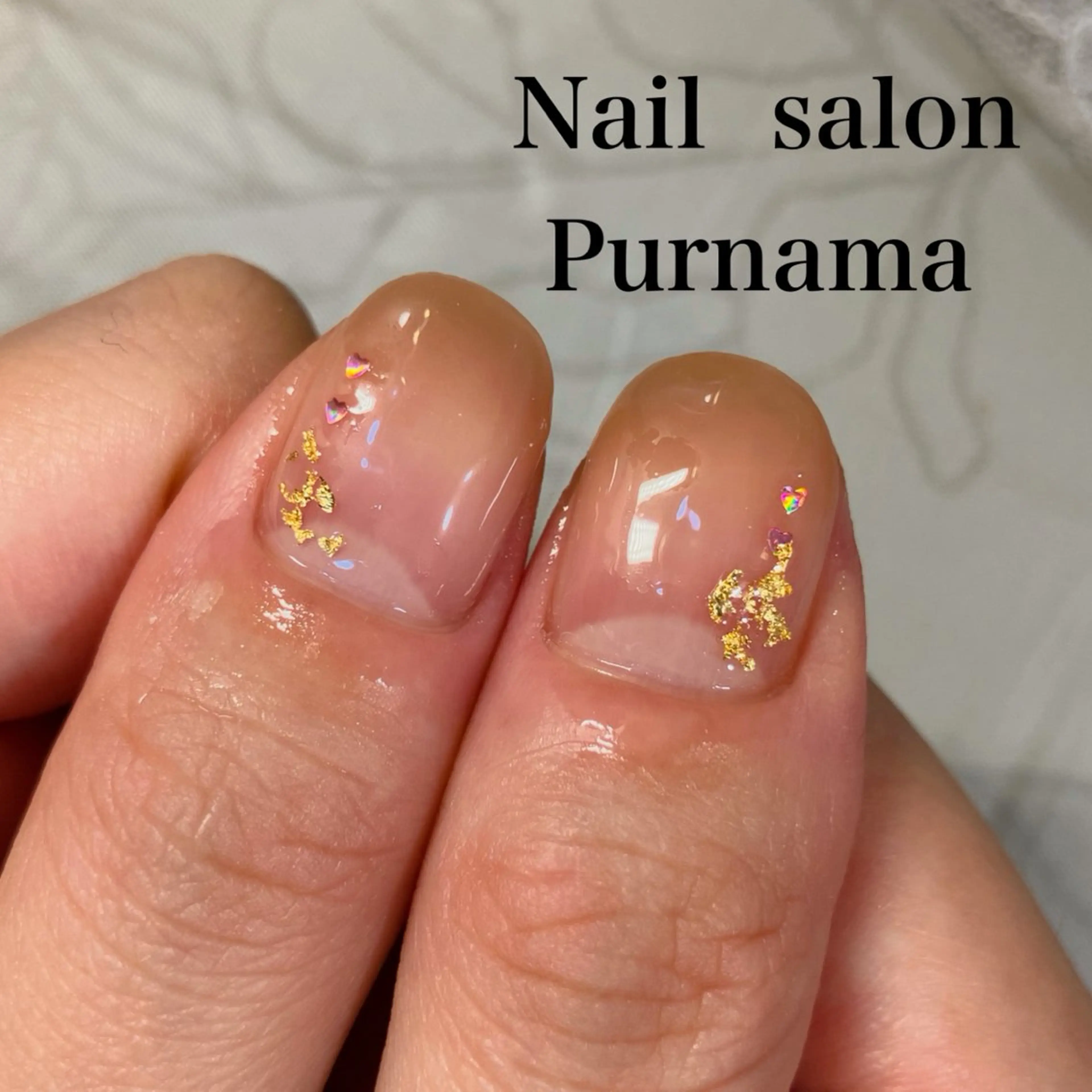 ネイル ハンドネイル Purnama(ﾌﾟﾙﾅﾓ)所属・Purnama あきのネイルデザイン