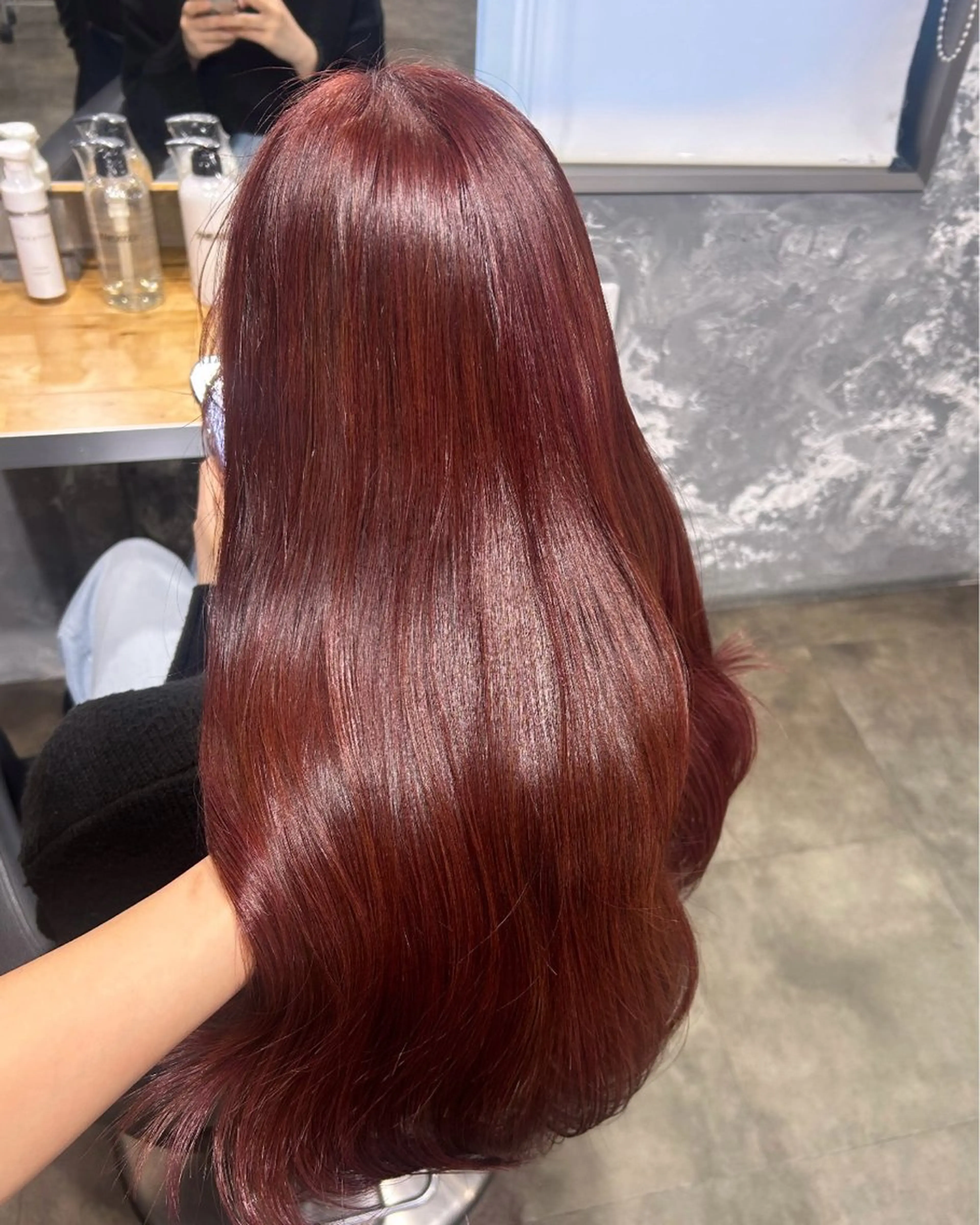 ロング カラー IS所属・横浜美容室/透明感 カラー/レイヤーのヘアスタイル