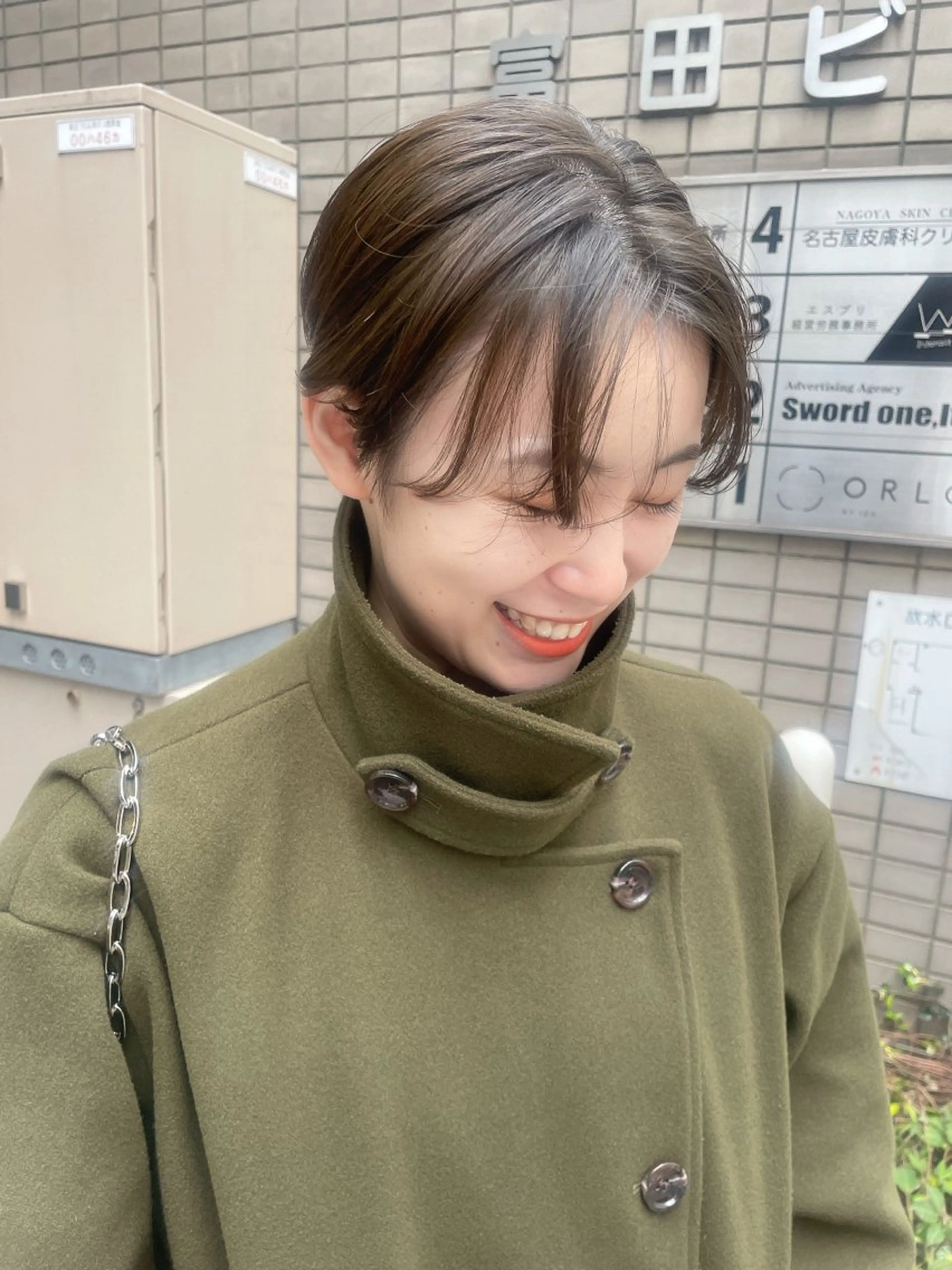 ショート カラー ヤマモト マイのヘアスタイル