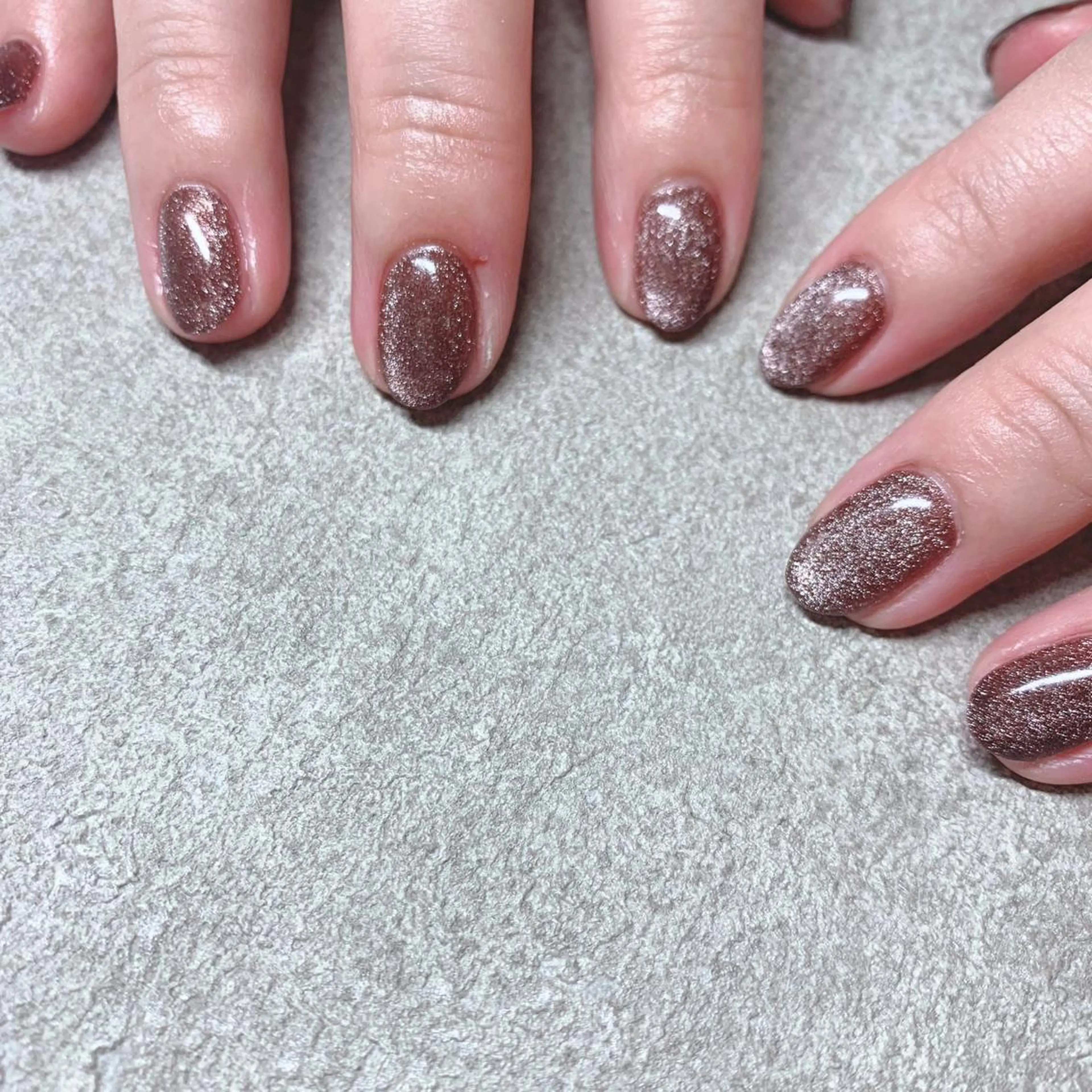 カラー ネイル ハンドネイル Cozy_ ilumのネイルデザイン