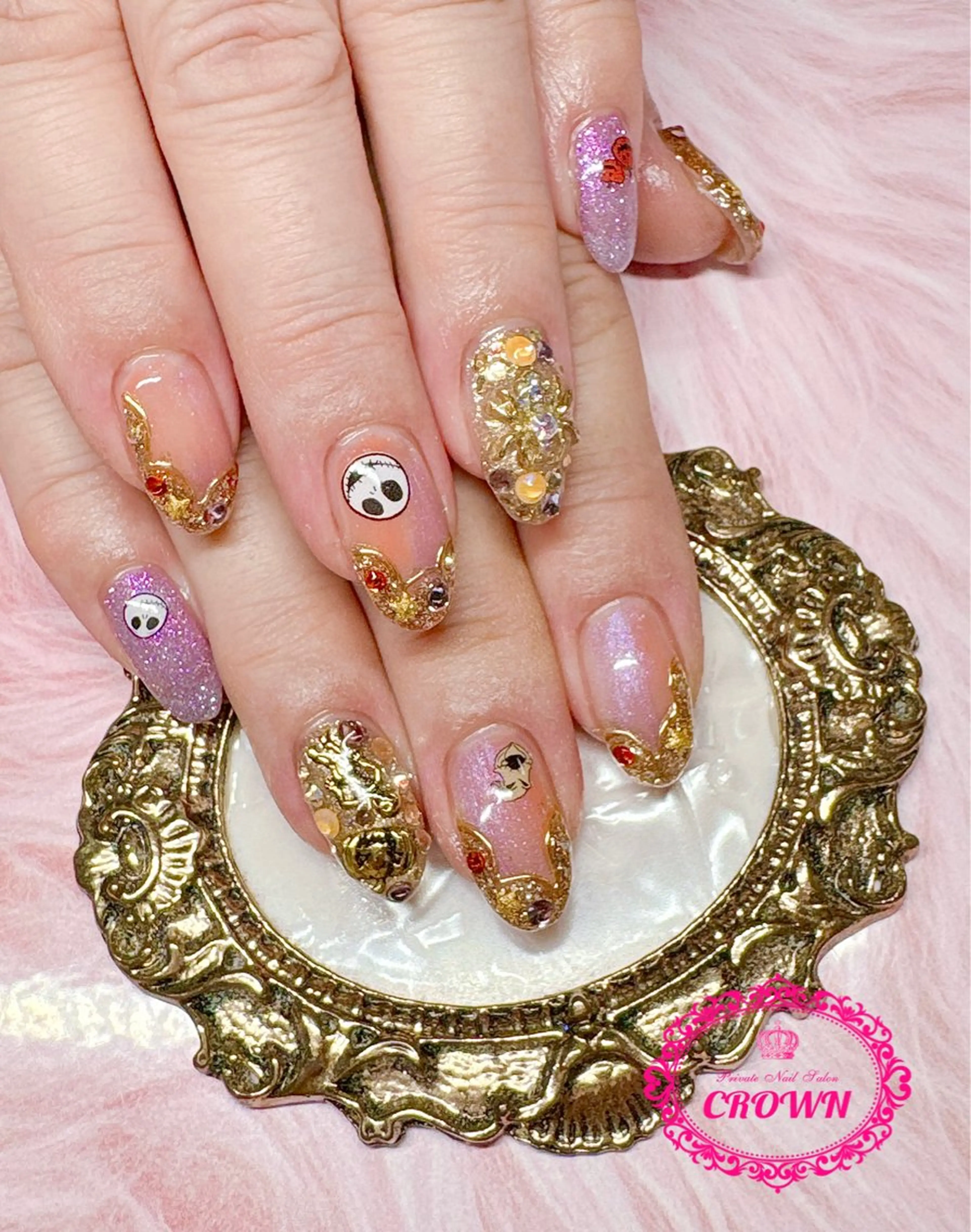 ネイル CROWN プライベートサロンのネイルデザイン