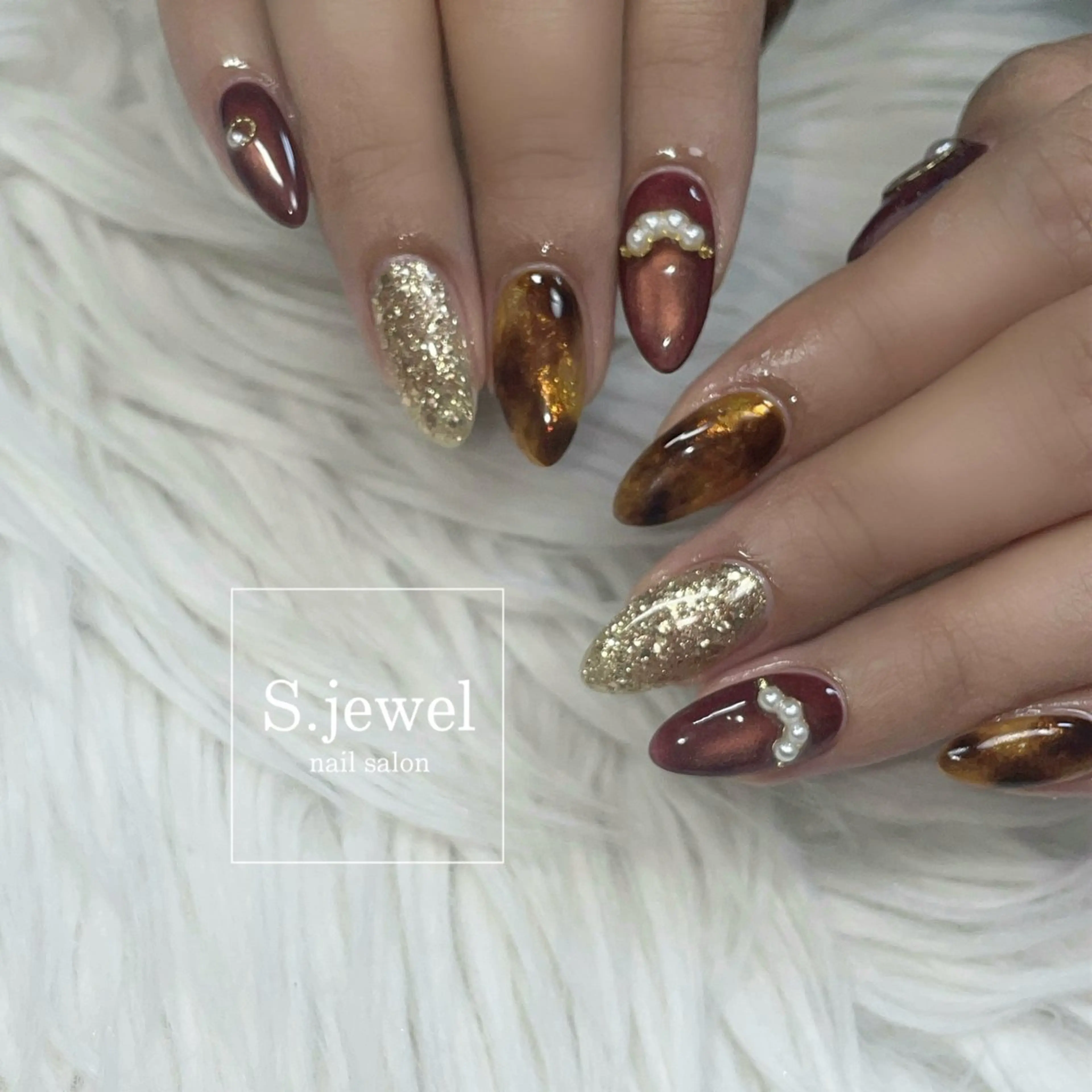ネイル S♡JEWEL所属・S. JEWELのネイルデザイン