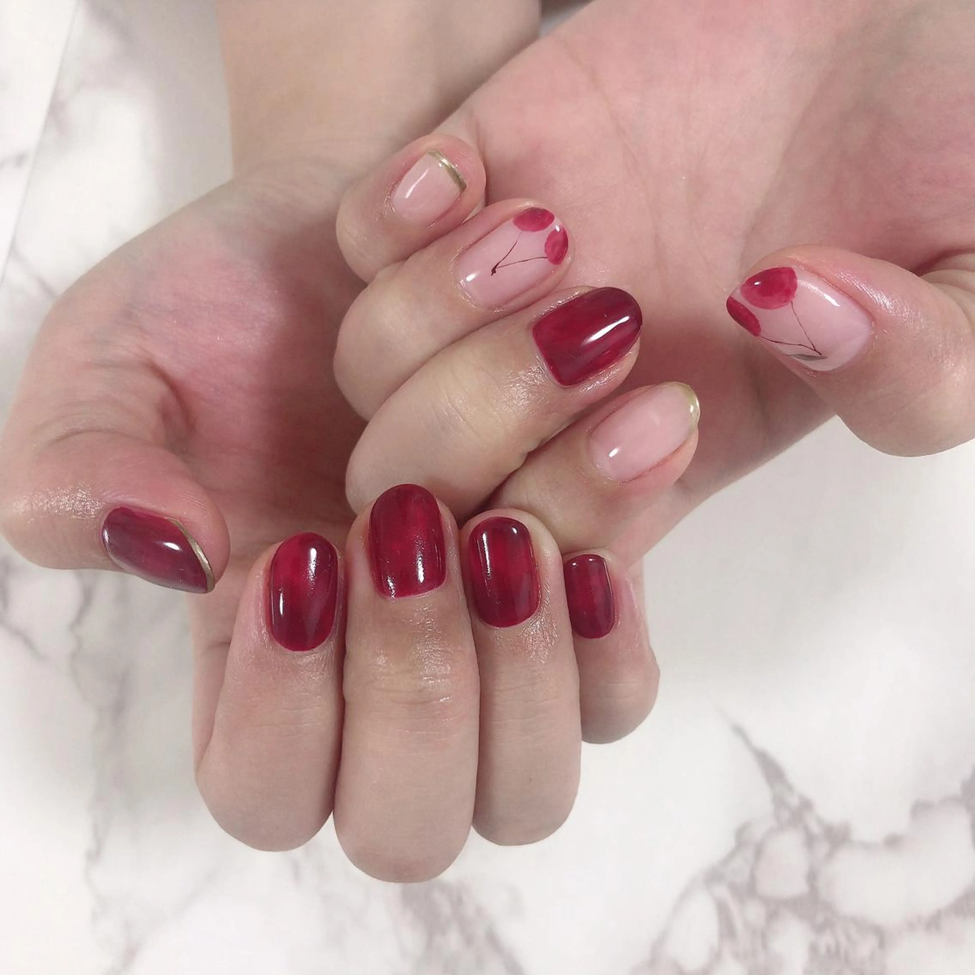 ネイル ハンドネイル SOL NAILのネイルデザイン