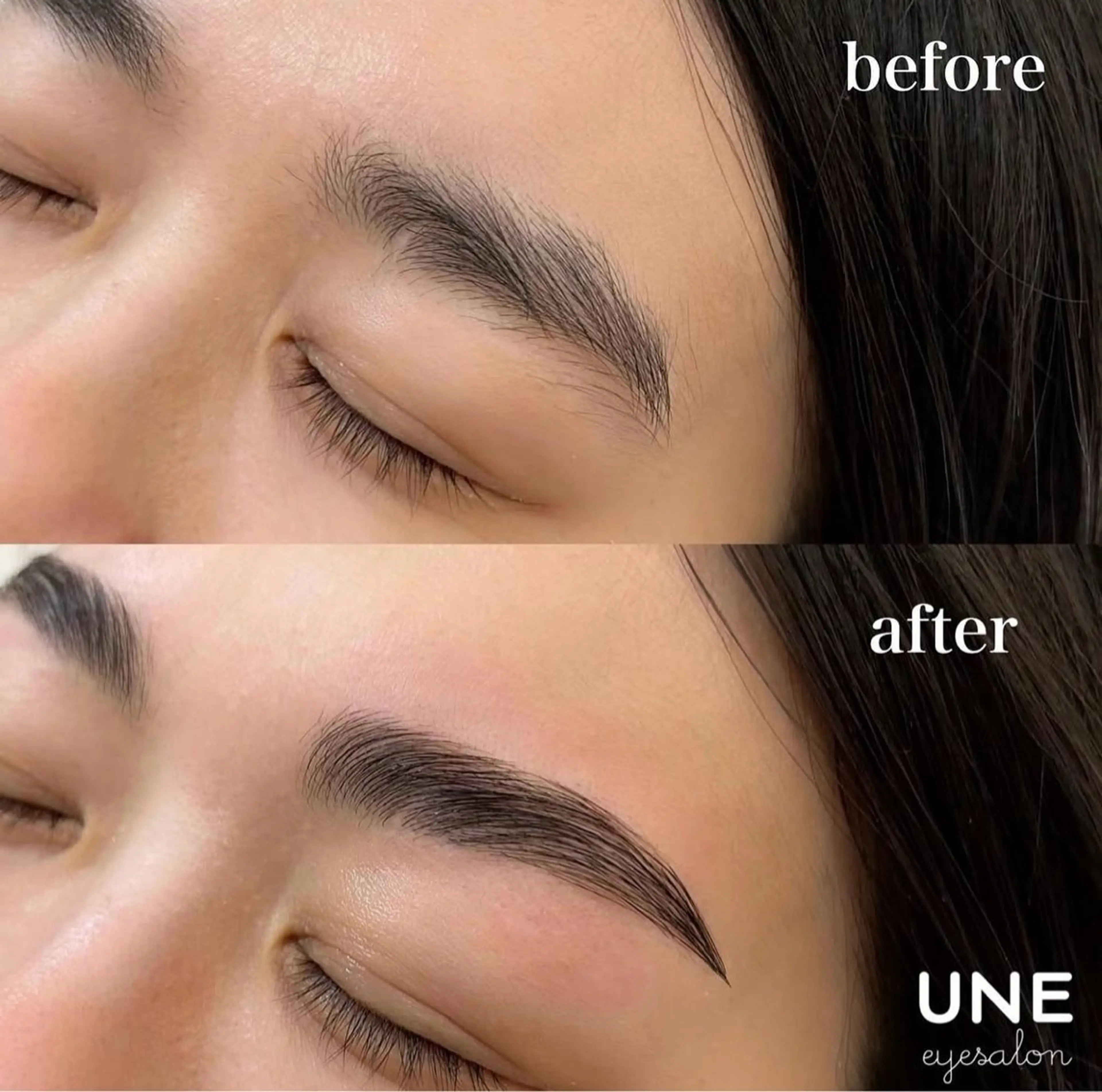 アイブロウ UNE eyesalon 六本松所属・hitomi .のマツエク・マツパデザイン