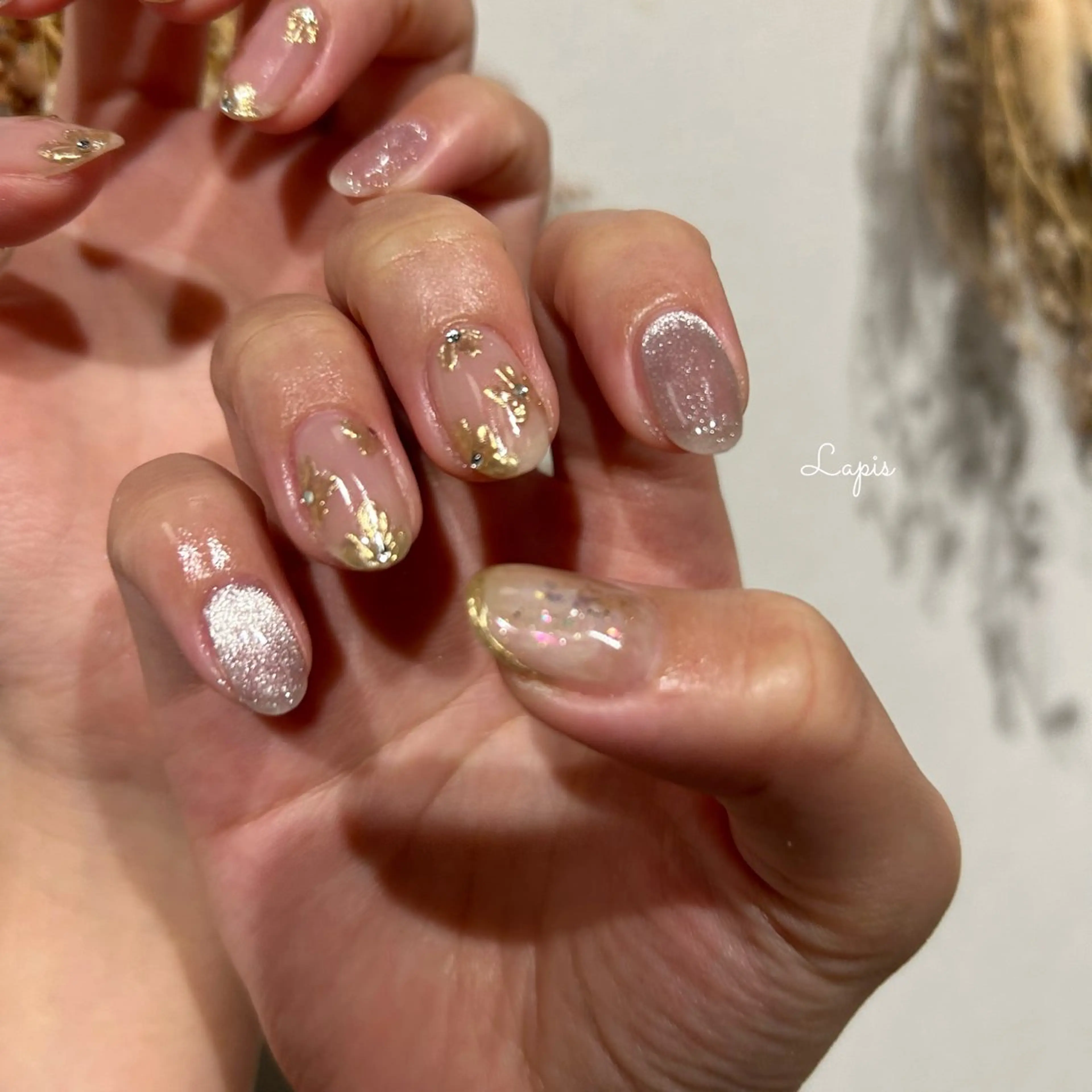 ネイル ハンドネイル Lapis *のネイルデザイン