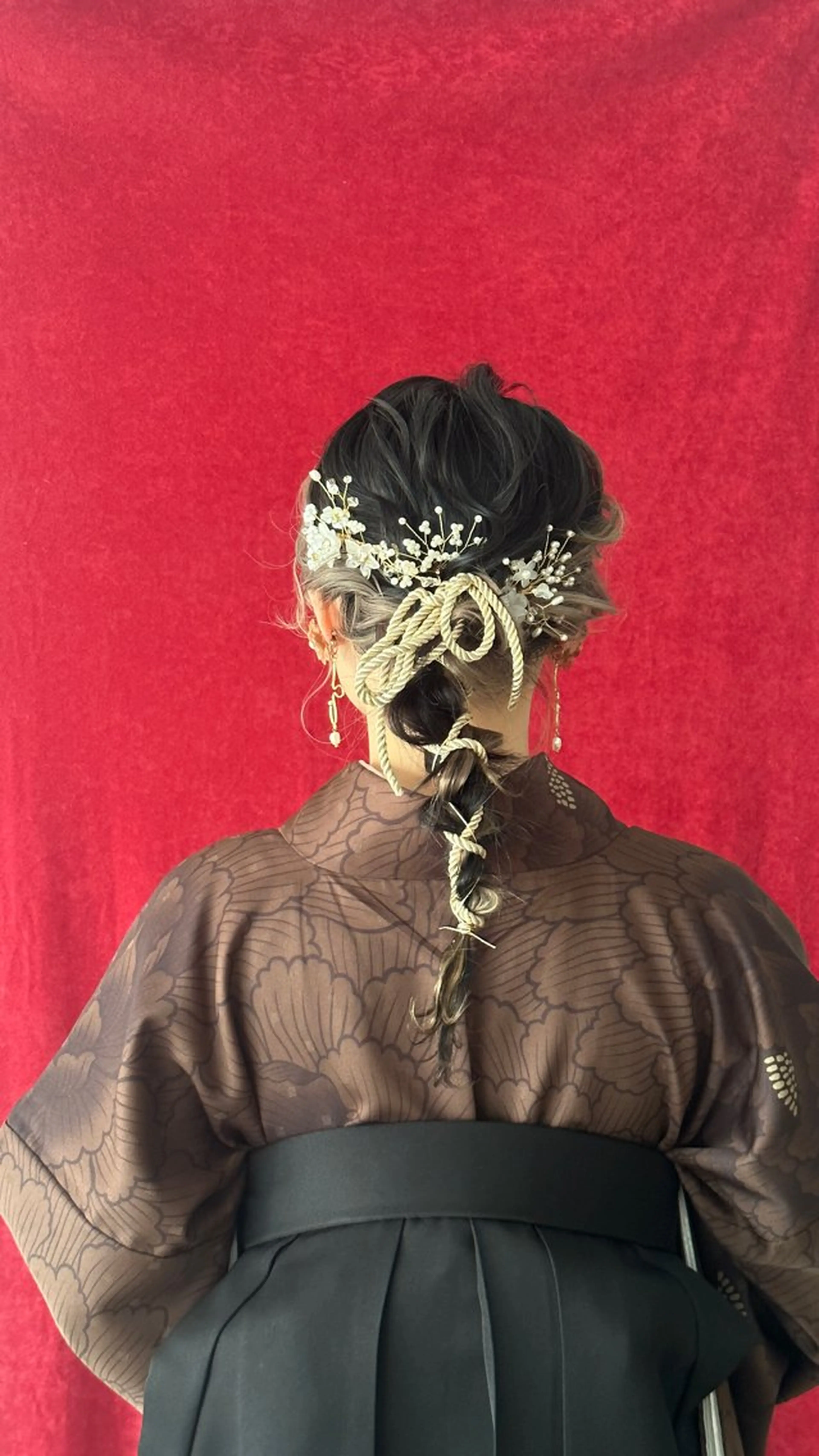 【卒業女袴】限定プライス！3/1​〜​3/31限定💫卒業式✨女袴や振袖のヘアセットなどに👘卒業シーズン限定メニュー！の写真