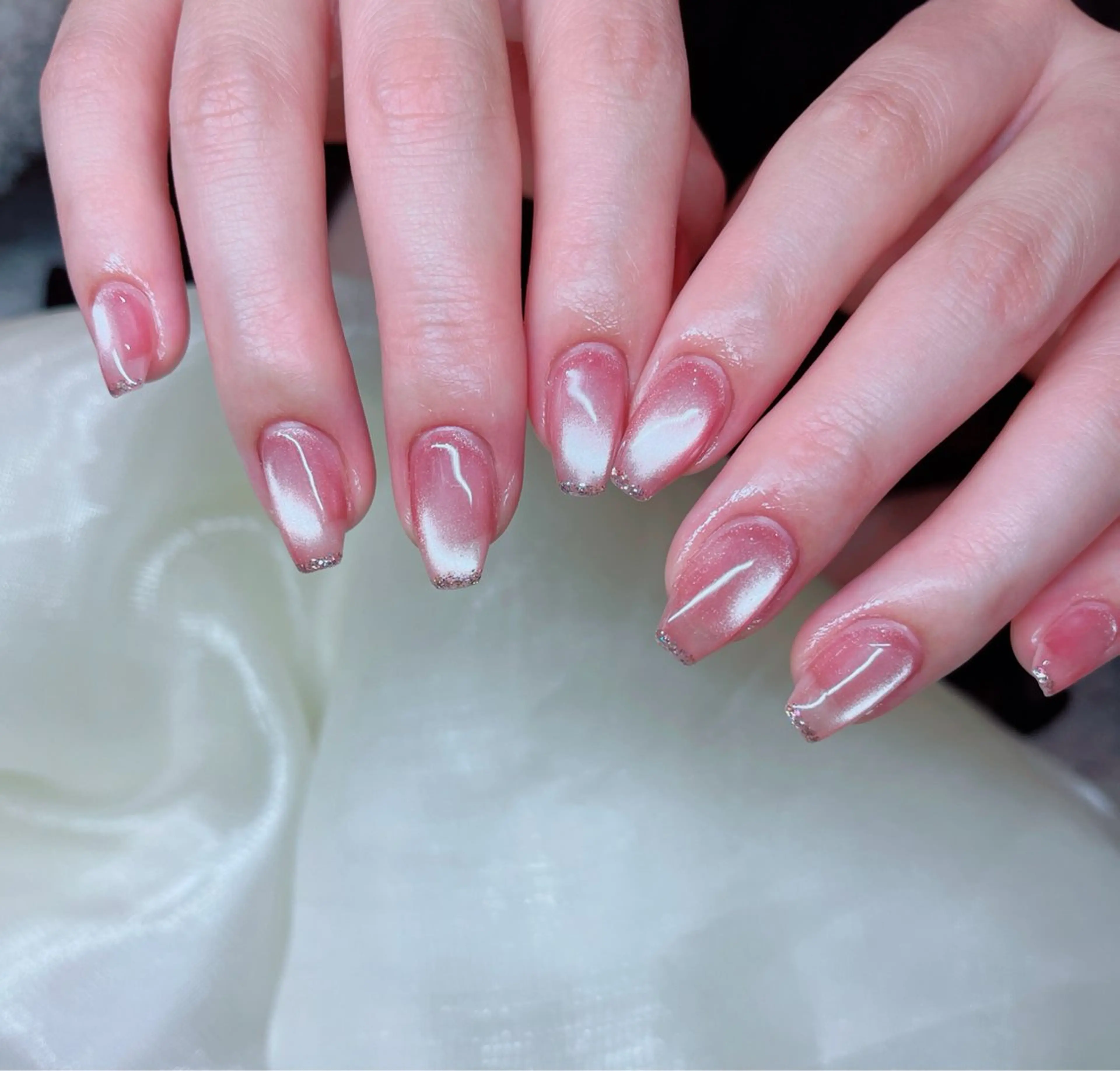 ネイル ラメ(グリッター) ハンドネイル Floria ユイのネイルデザイン