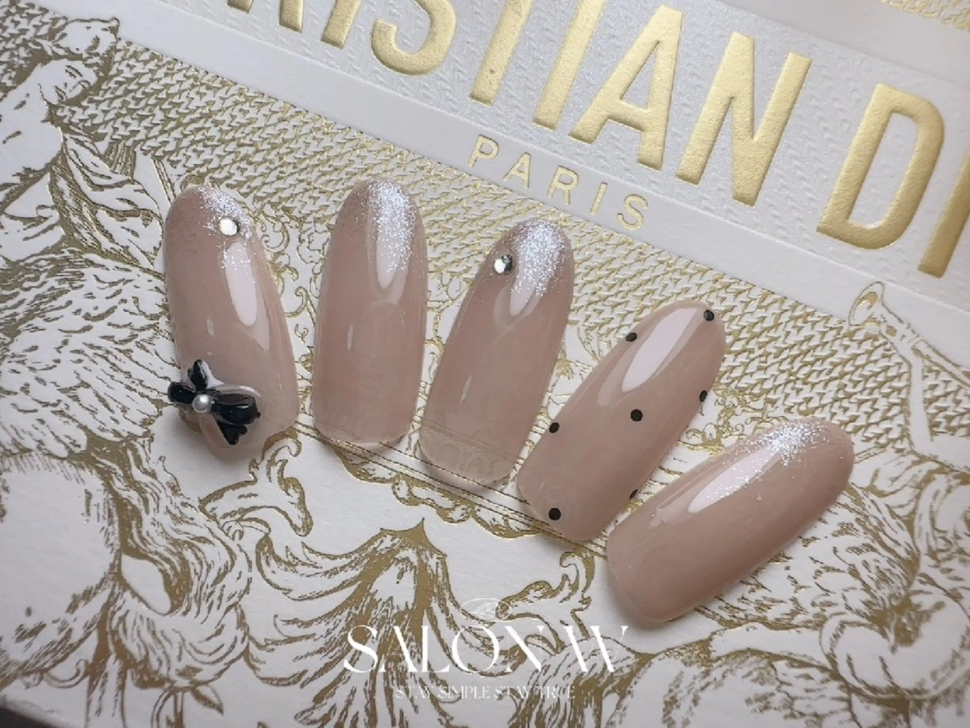 🎀美フォルムにこだわり🎀オフィスにオススメ♪24種類から選べる◎上品&シンプルデザインの定額コースA（※オフ有り）の写真