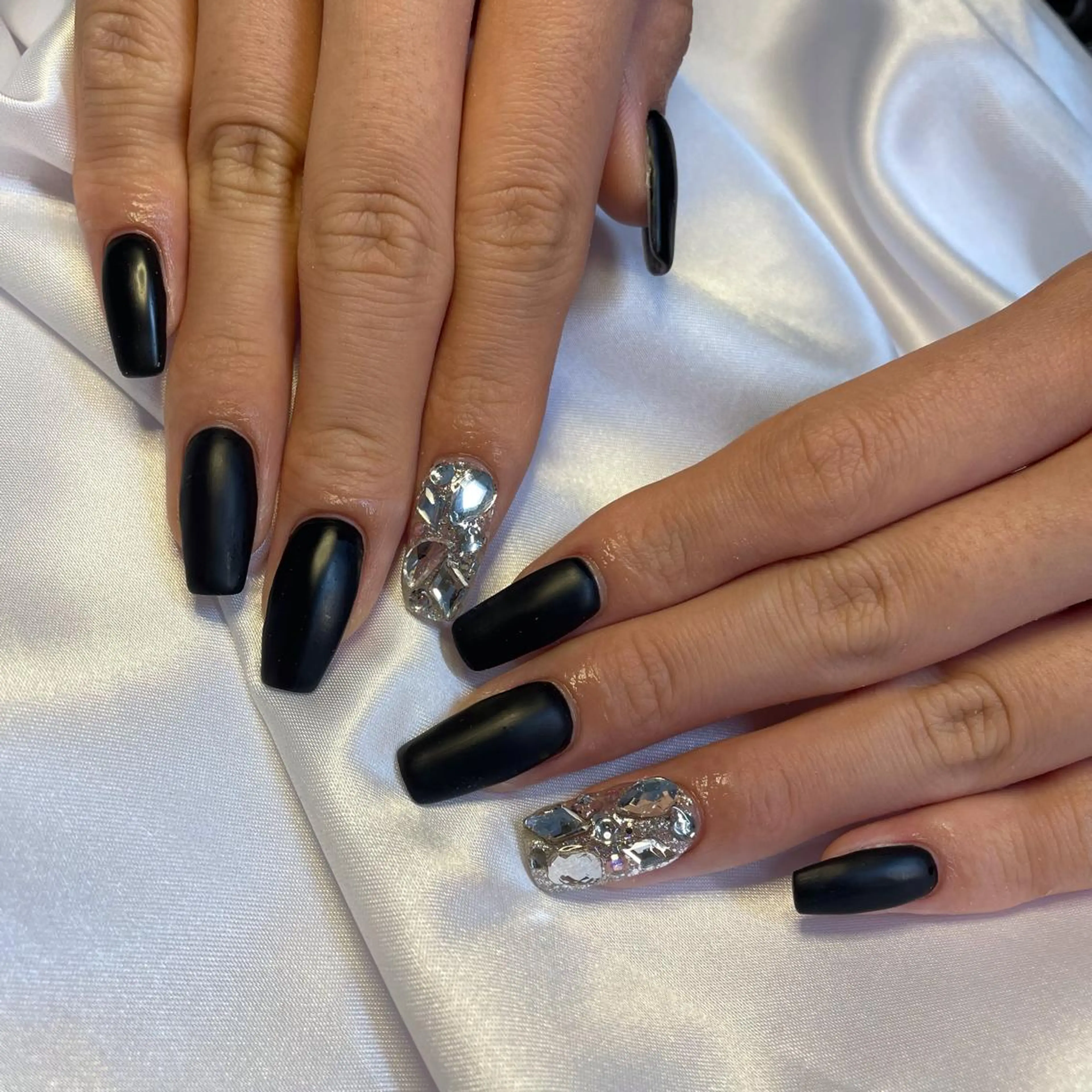 ネイル マットネイル ハンドネイル 韓国/網紅/パーツ M-salonのネイルデザイン