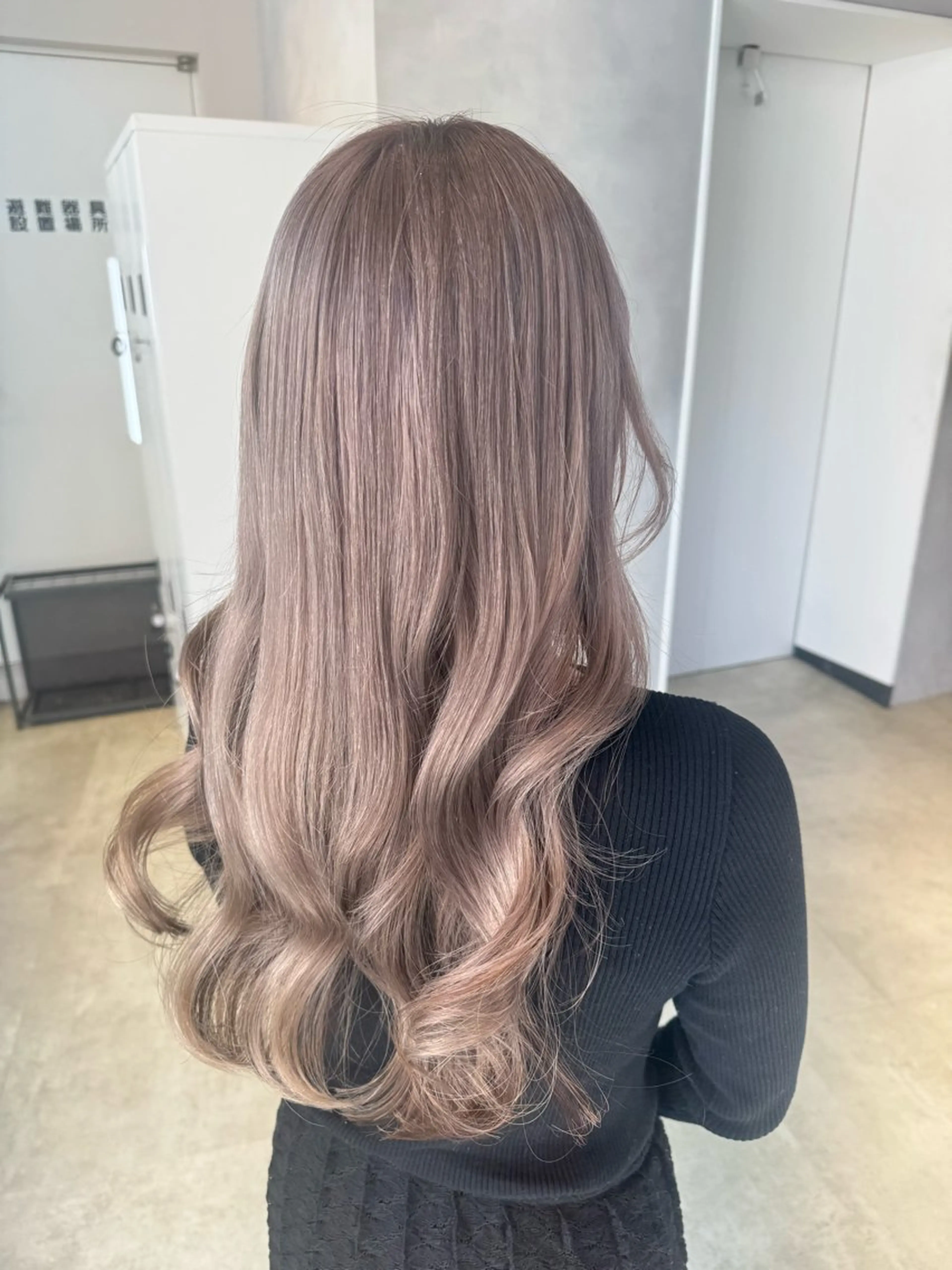 カラー グレージュ カット ヘアカラー トリートメント 透明感カラー✨艶髪 制作🌱山根あゆみのヘアスタイル