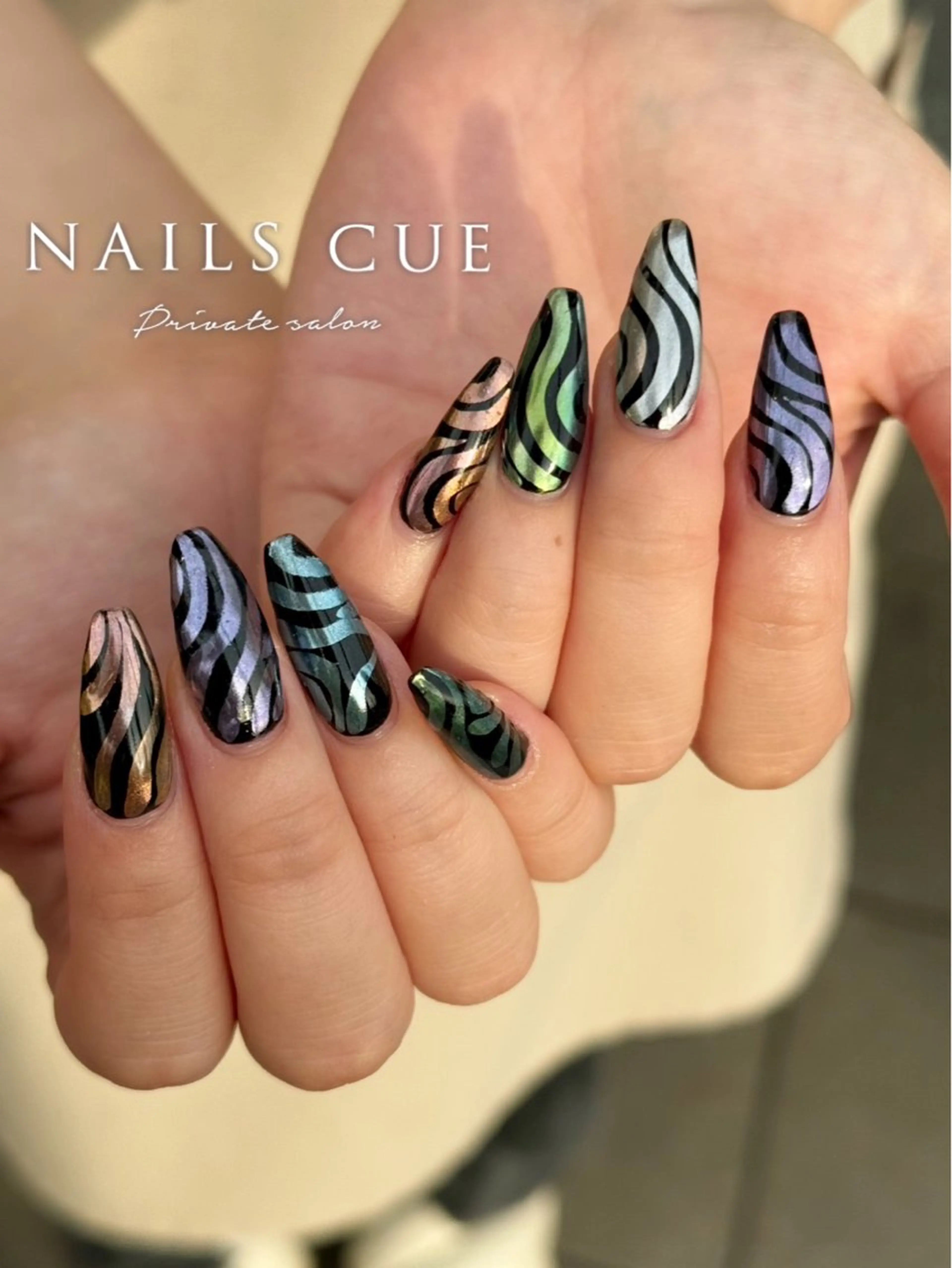 ネイル NAILS CUE Manaのネイルデザイン