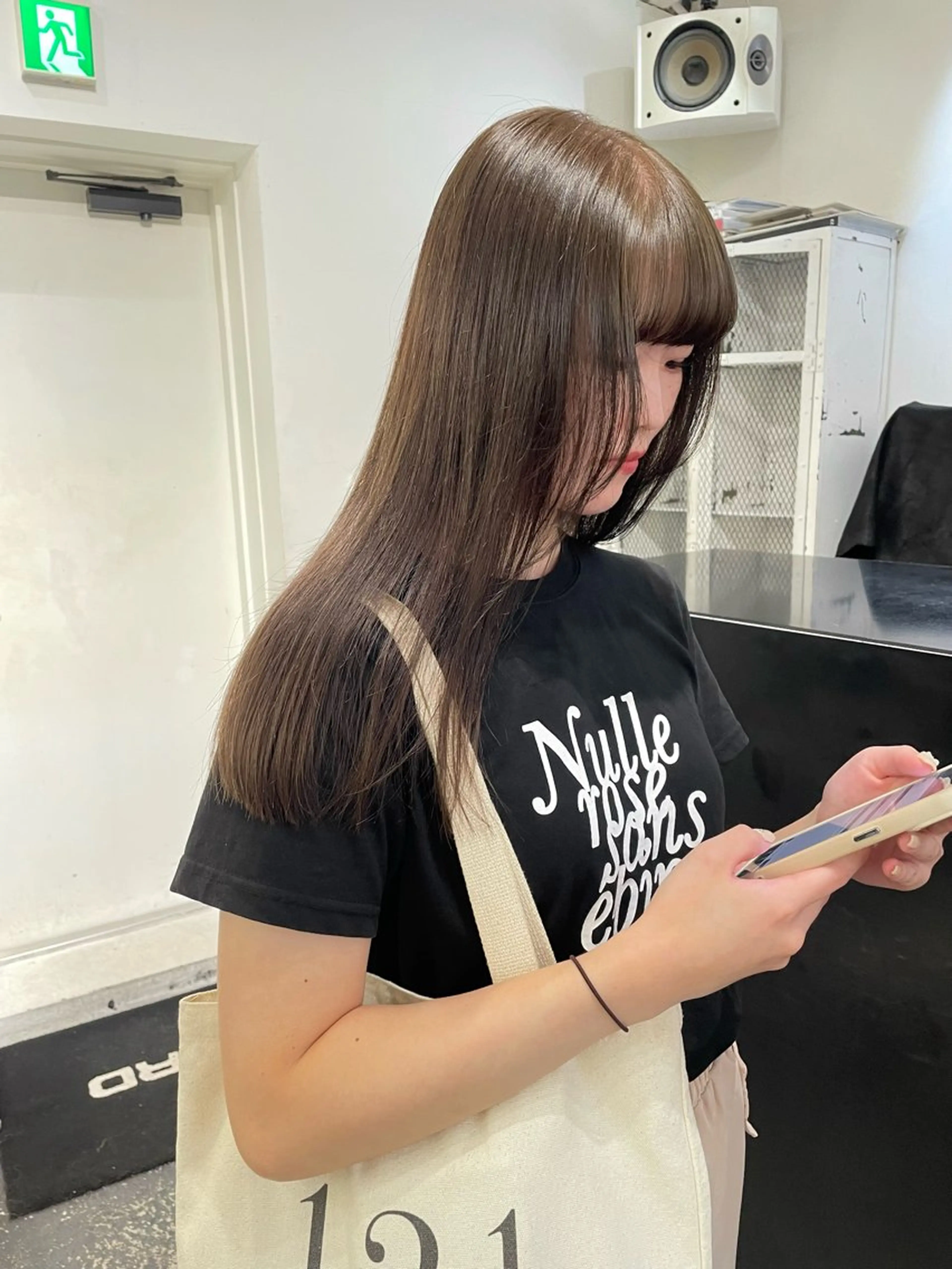 ロング カラー ヘアアレンジ ブラウンカラー ケアカラー オリーブブラウン トリートメント ヘアカラー トリートメント 艶ハイトーン/ヘア アレンジAYAKAのヘアスタイル