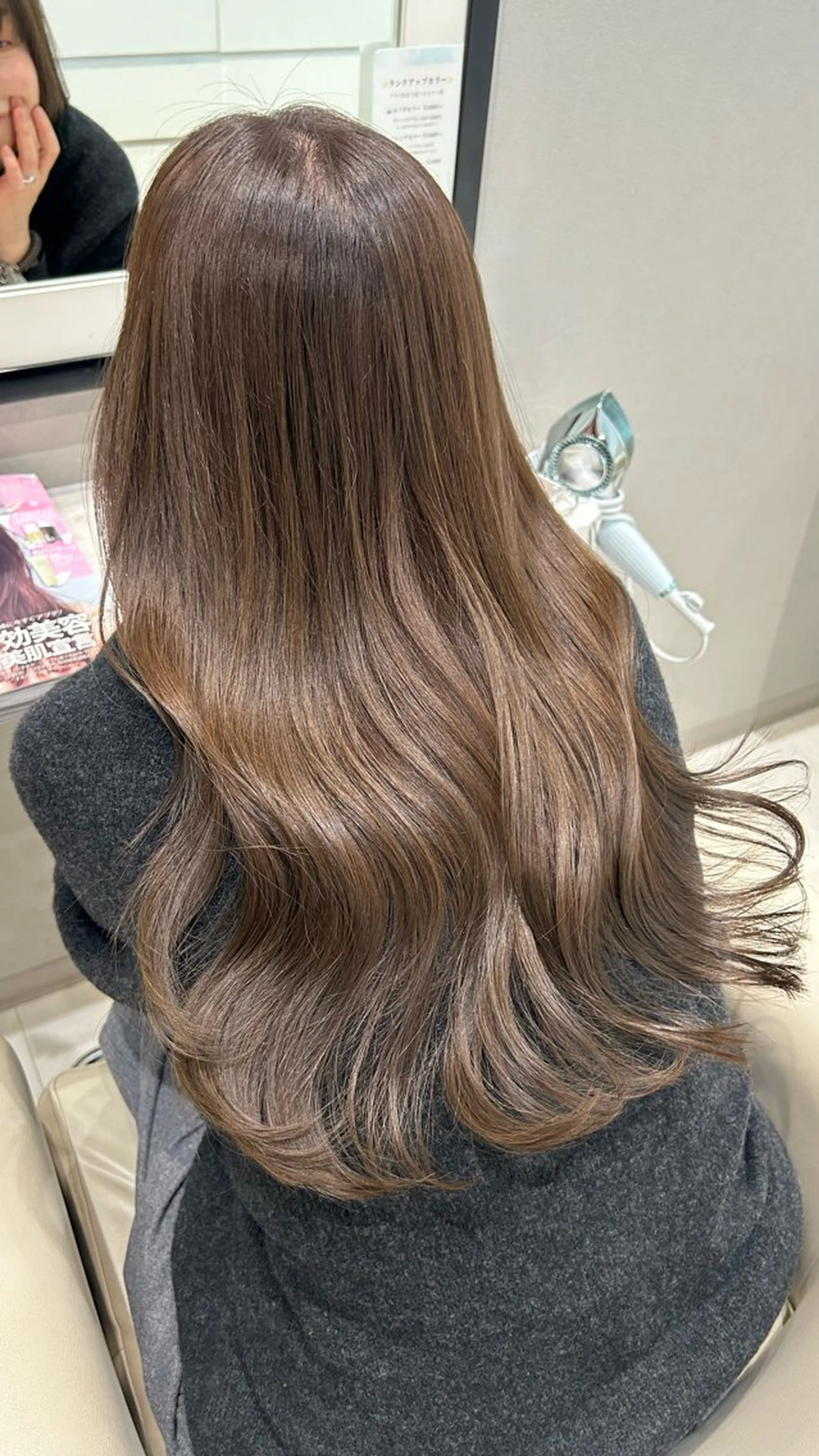 ロング カラー 透明感カラー k-twoういのヘアスタイル