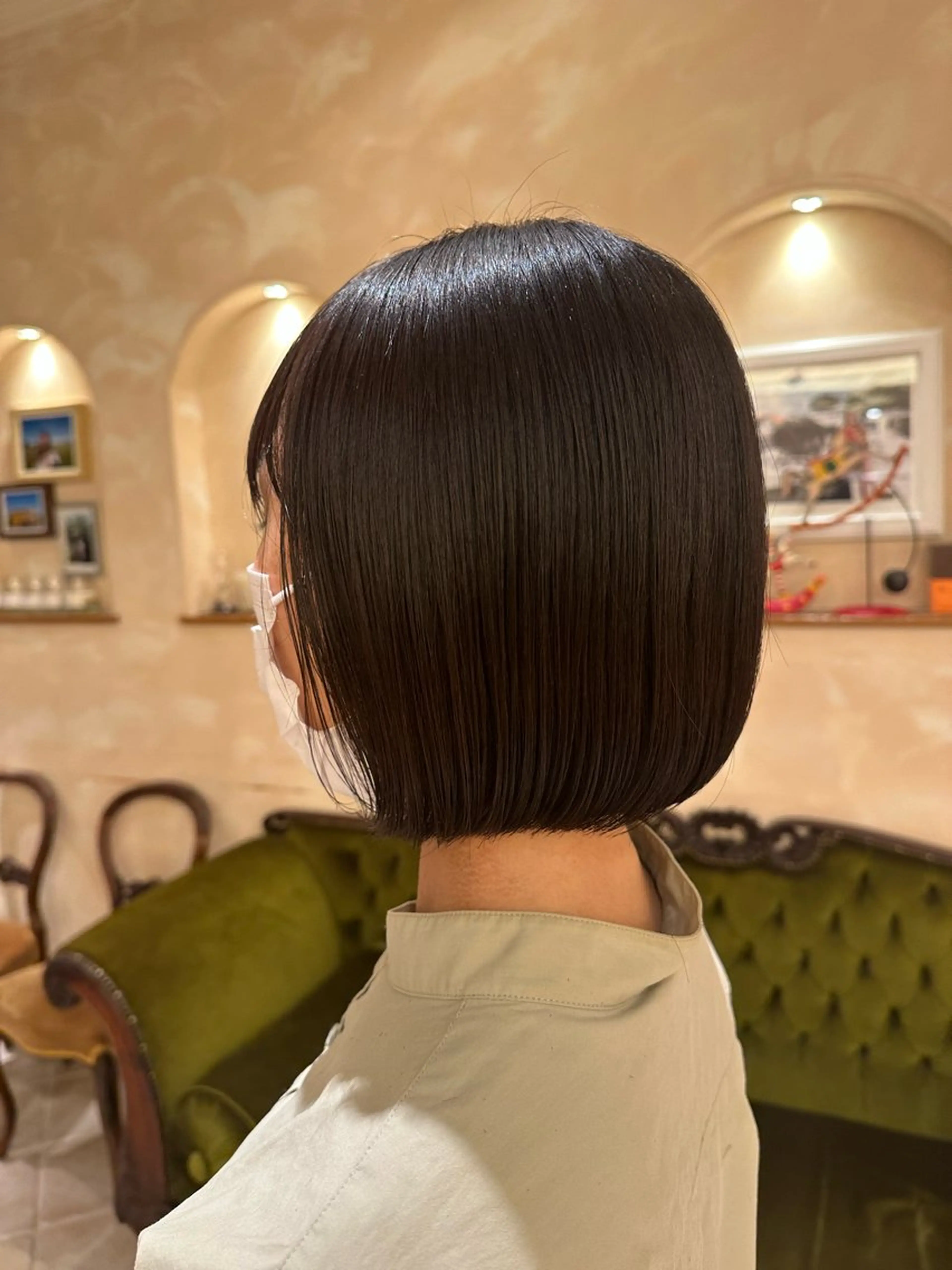 ショート ボブ BEAUTRIUM 265所属・カットモデル/ 大森弘貴のヘアスタイル