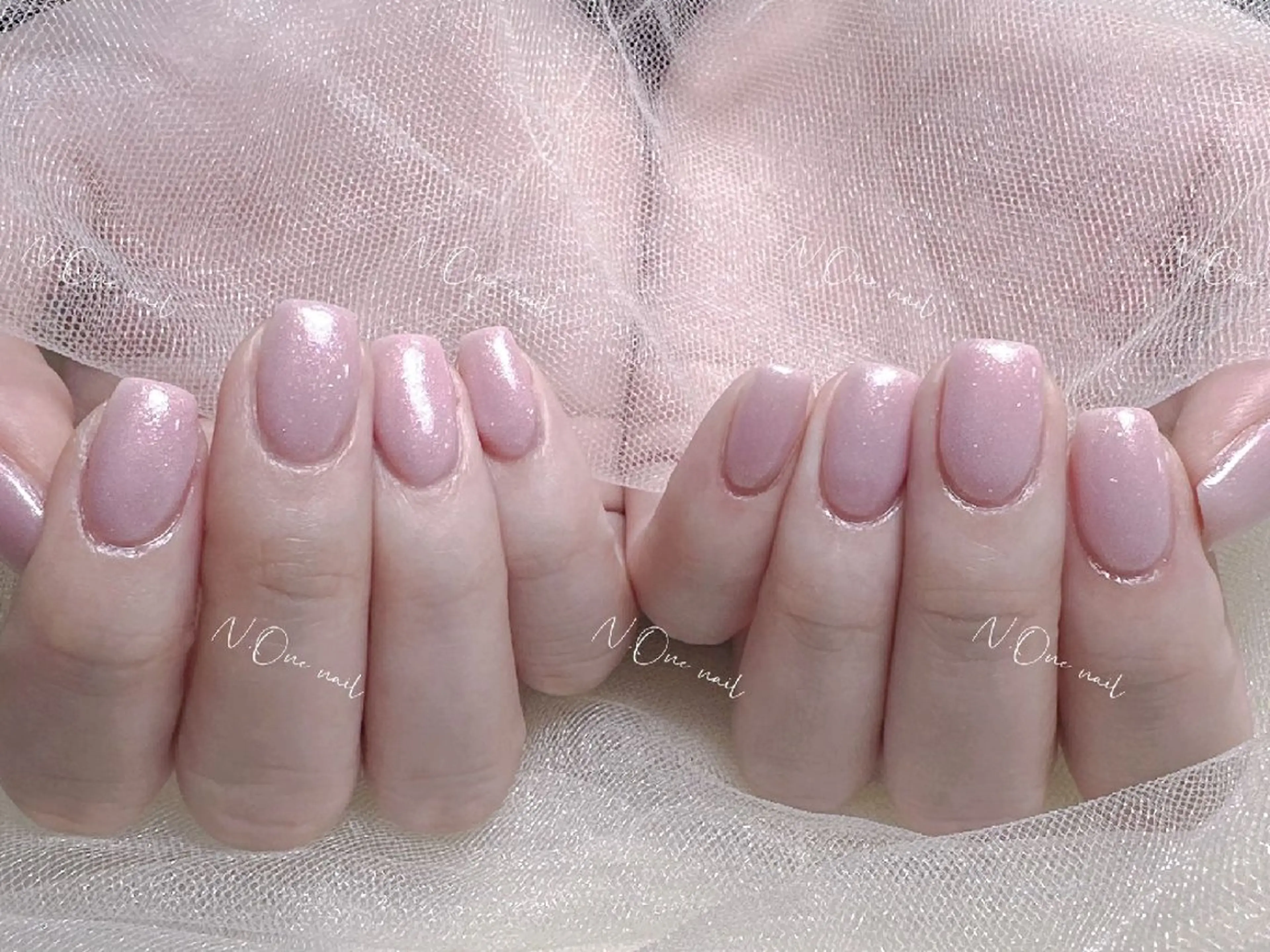 オフ無しワンカラー/ラメグラ¥3680の写真