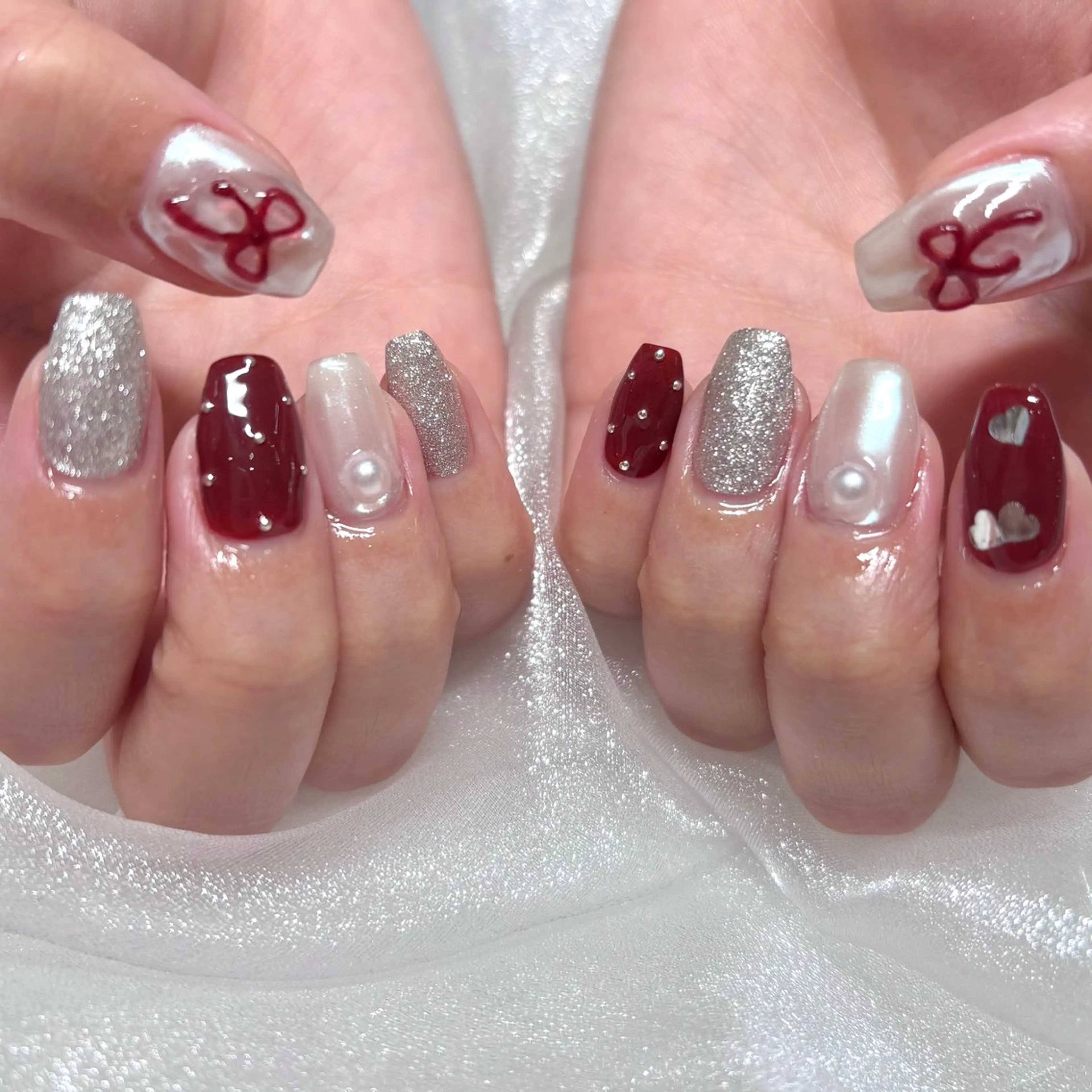 ネイル ハンドネイル 江原 楓果のネイルデザイン