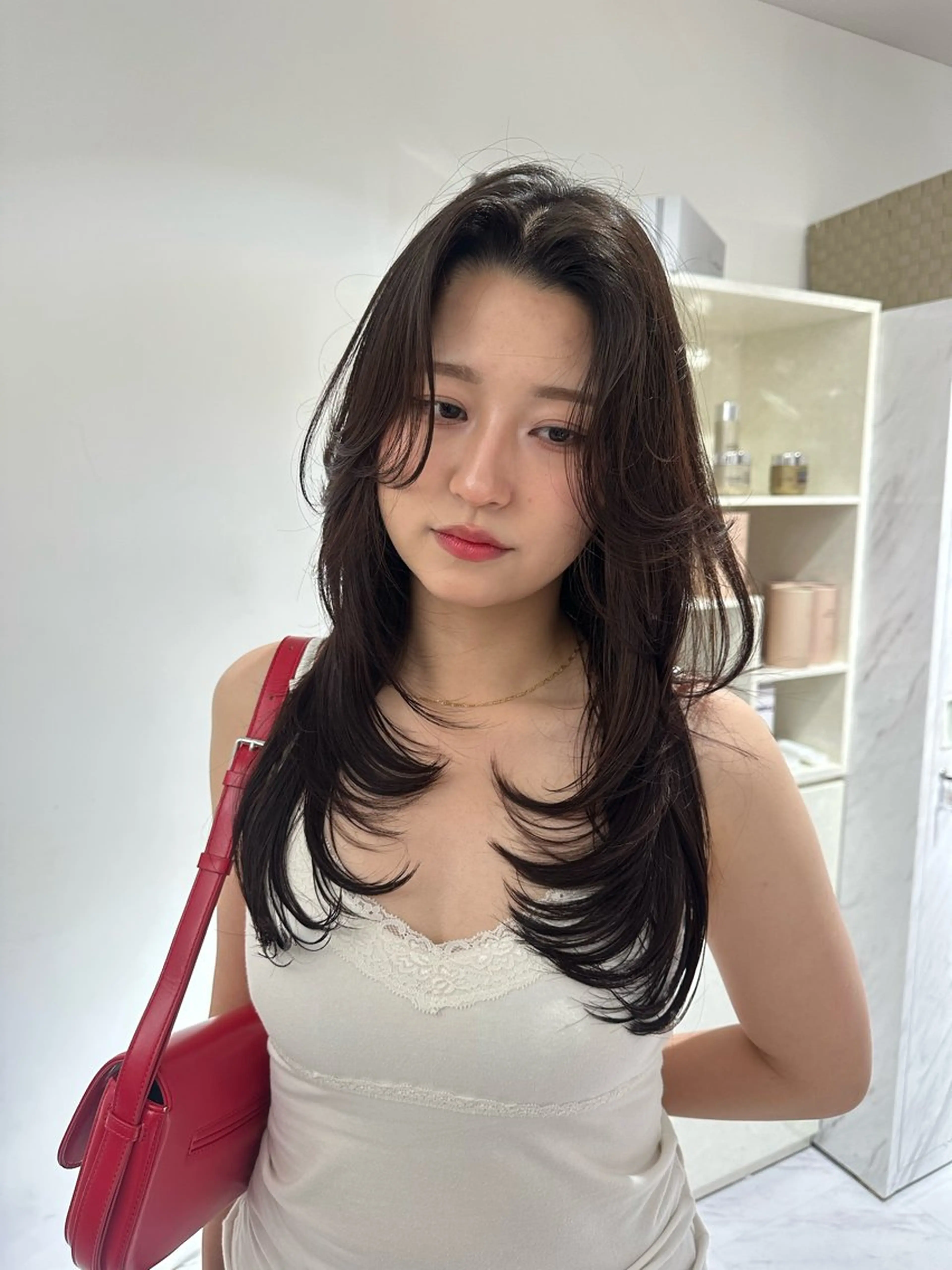 ロング カット 上野/海外hair/ レイヤー/Anriのヘアスタイル