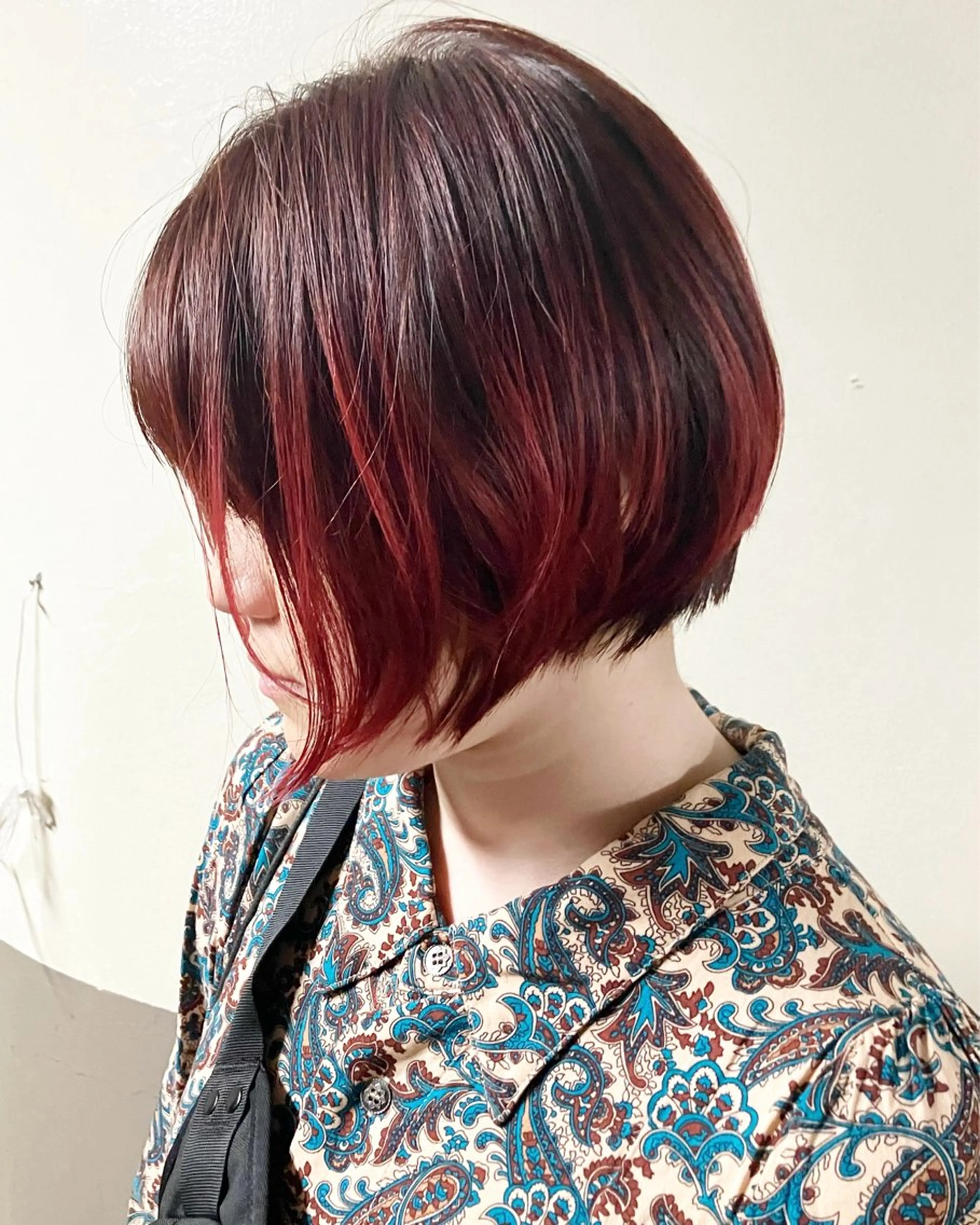 ショート ショートボブ ボブ レイヤーカット 似合わせカット ショートヘア moriofromlondon原宿本店所属・fumikaブリーチ /ウルフのヘアスタイル