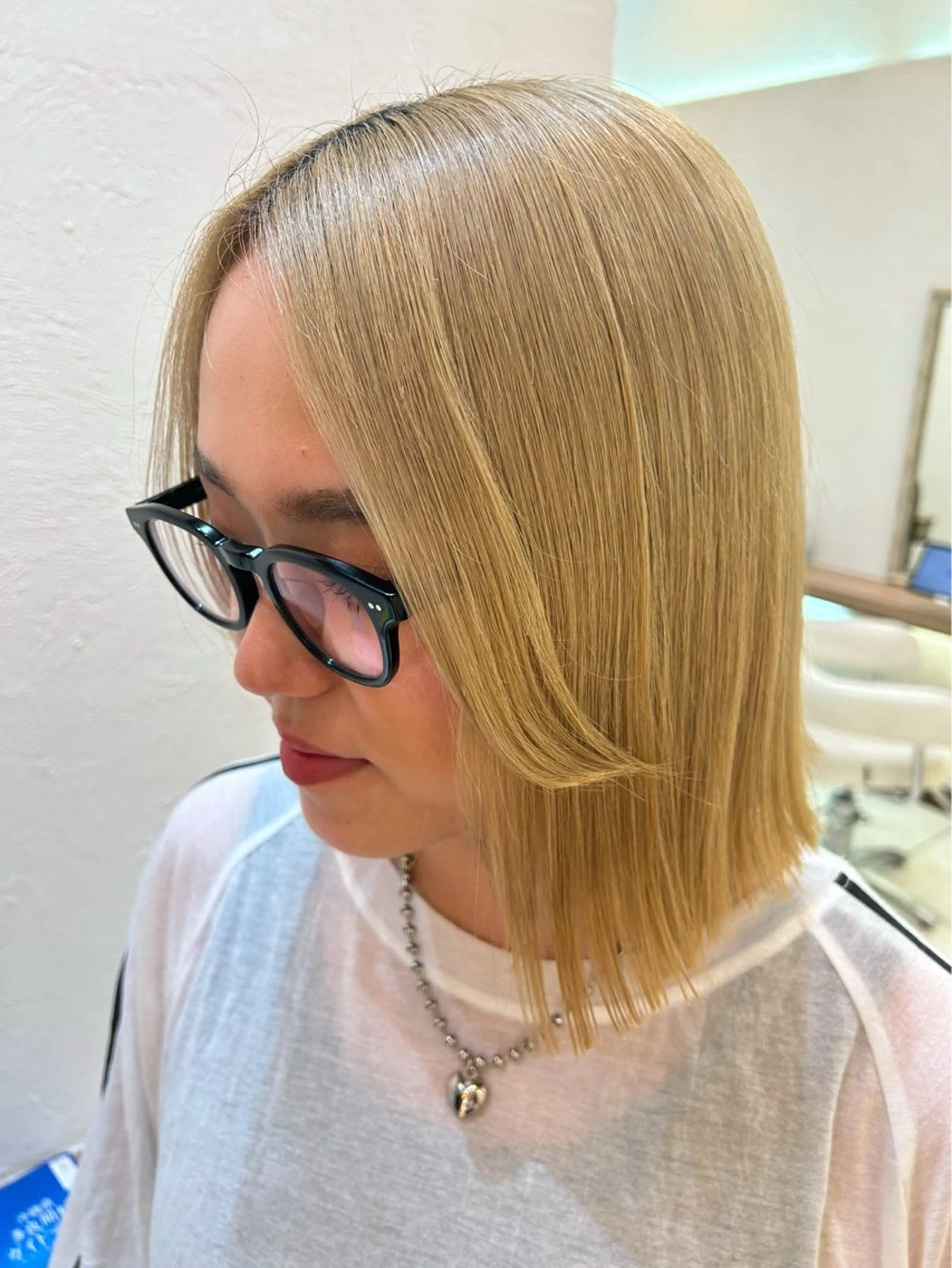 ショート 髪質改善/縮毛矯正 ササキナツミのヘアスタイル