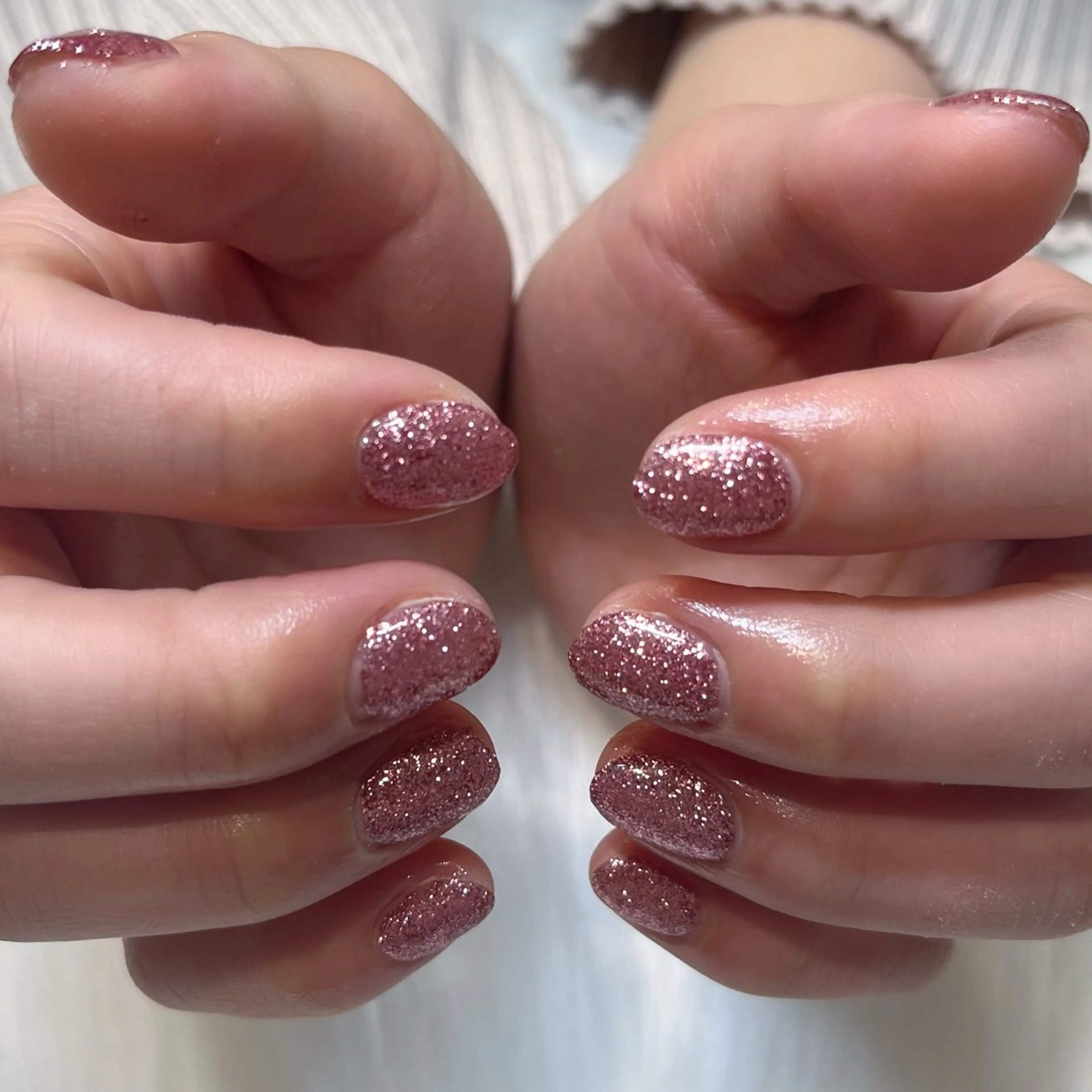 ネイル キラキラネイル ワンカラーネイル KOKONA 🎀のネイルデザイン