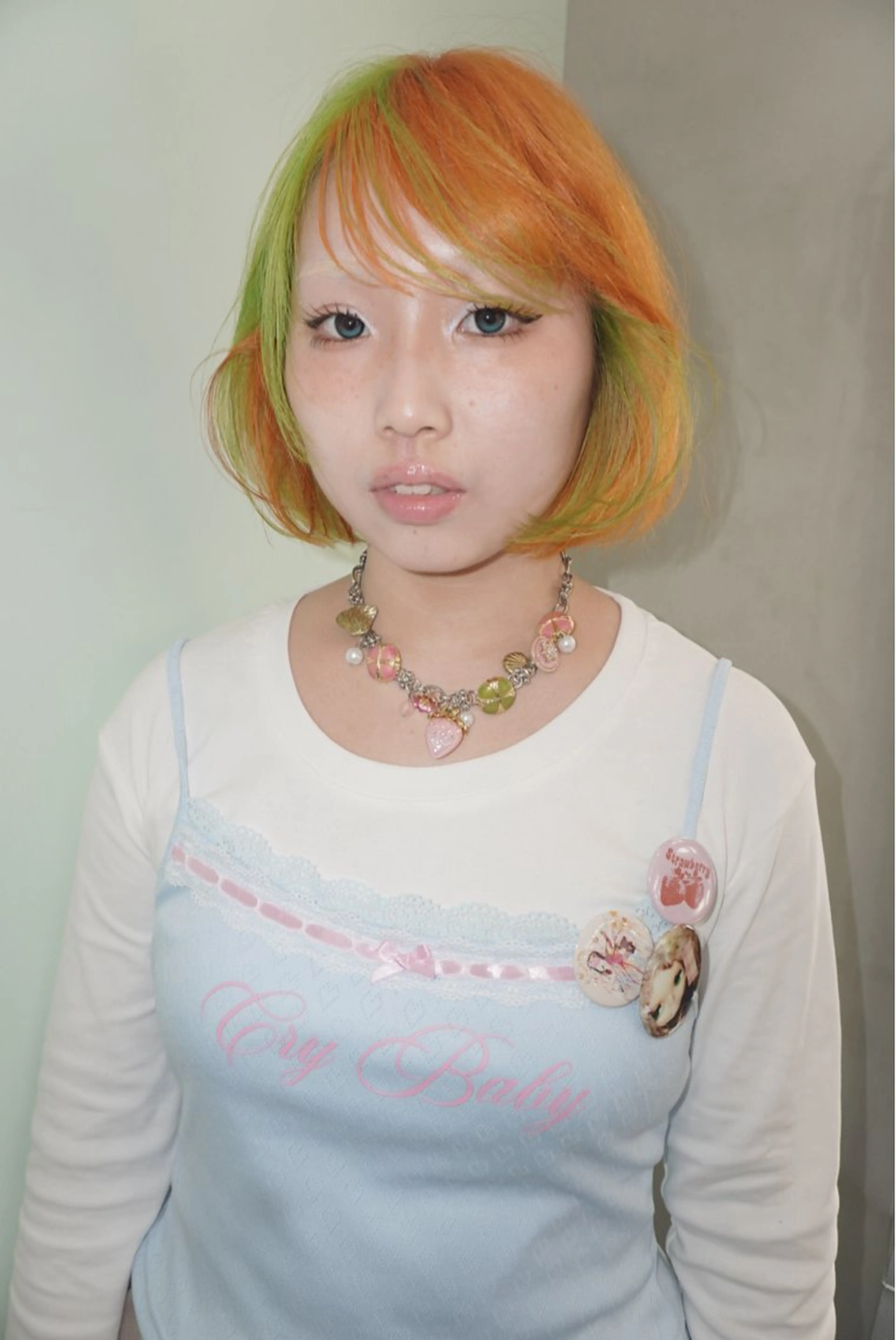 ショート カラー ヘアアレンジ MIYU/ニュアンス /ケアブリーチカラーのヘアスタイル