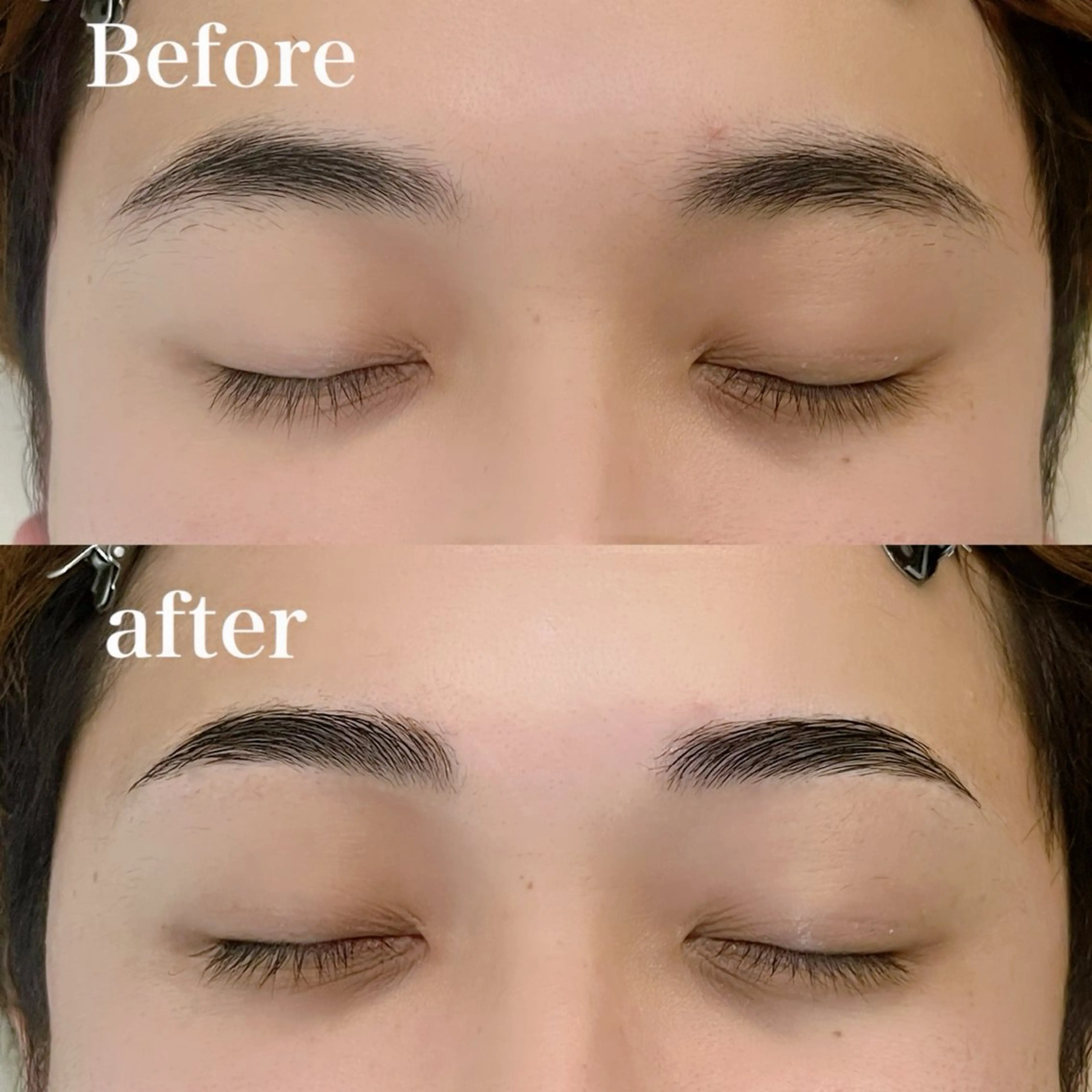 メンズ眉毛専用♪眉スタイリング✨😎秋冬に向けて綺麗な眉毛へ　[西船橋]の写真