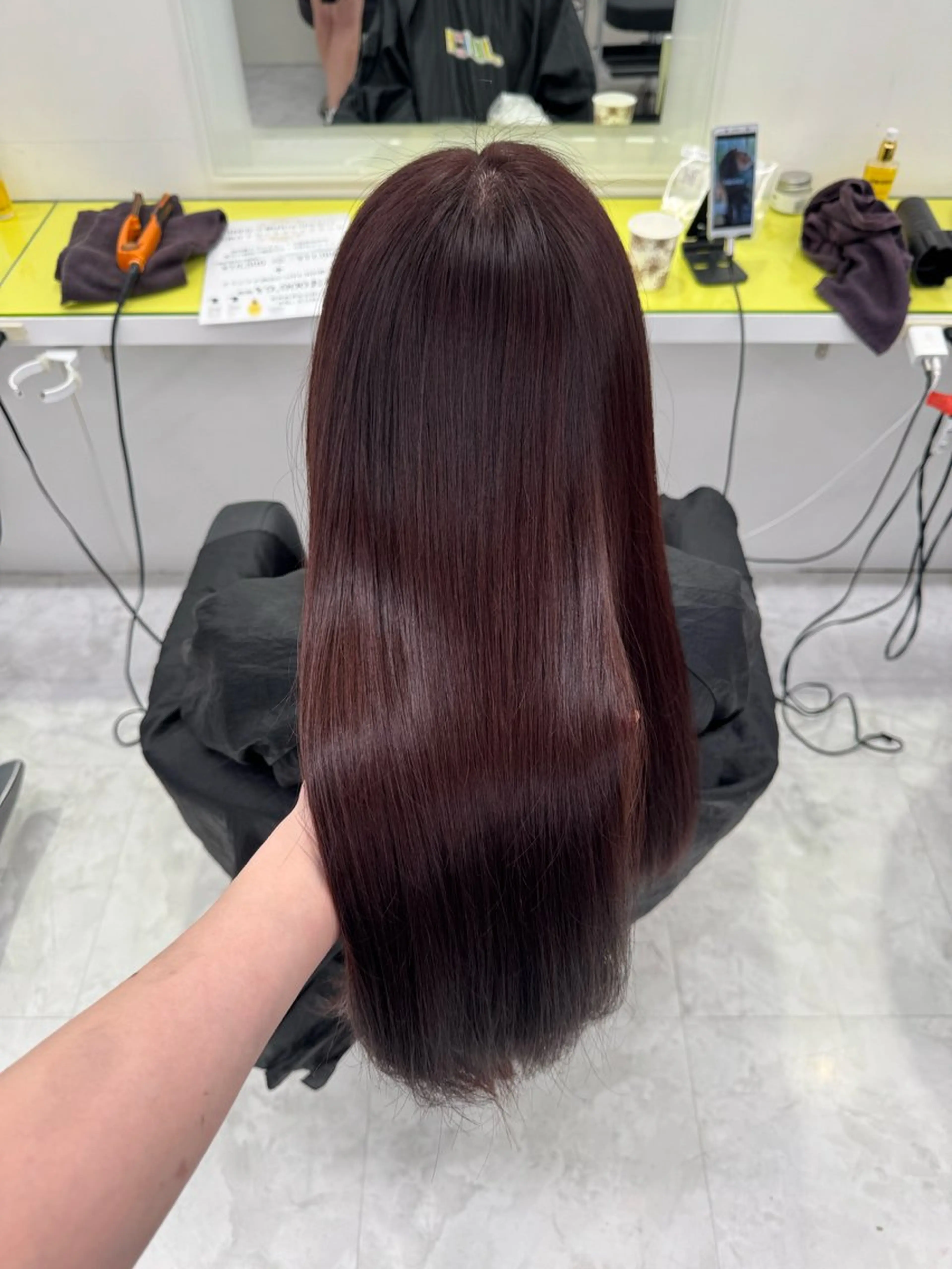 ロング カラー 🤍韓国ワンホンヘ ア SHIONE🤍のヘアスタイル