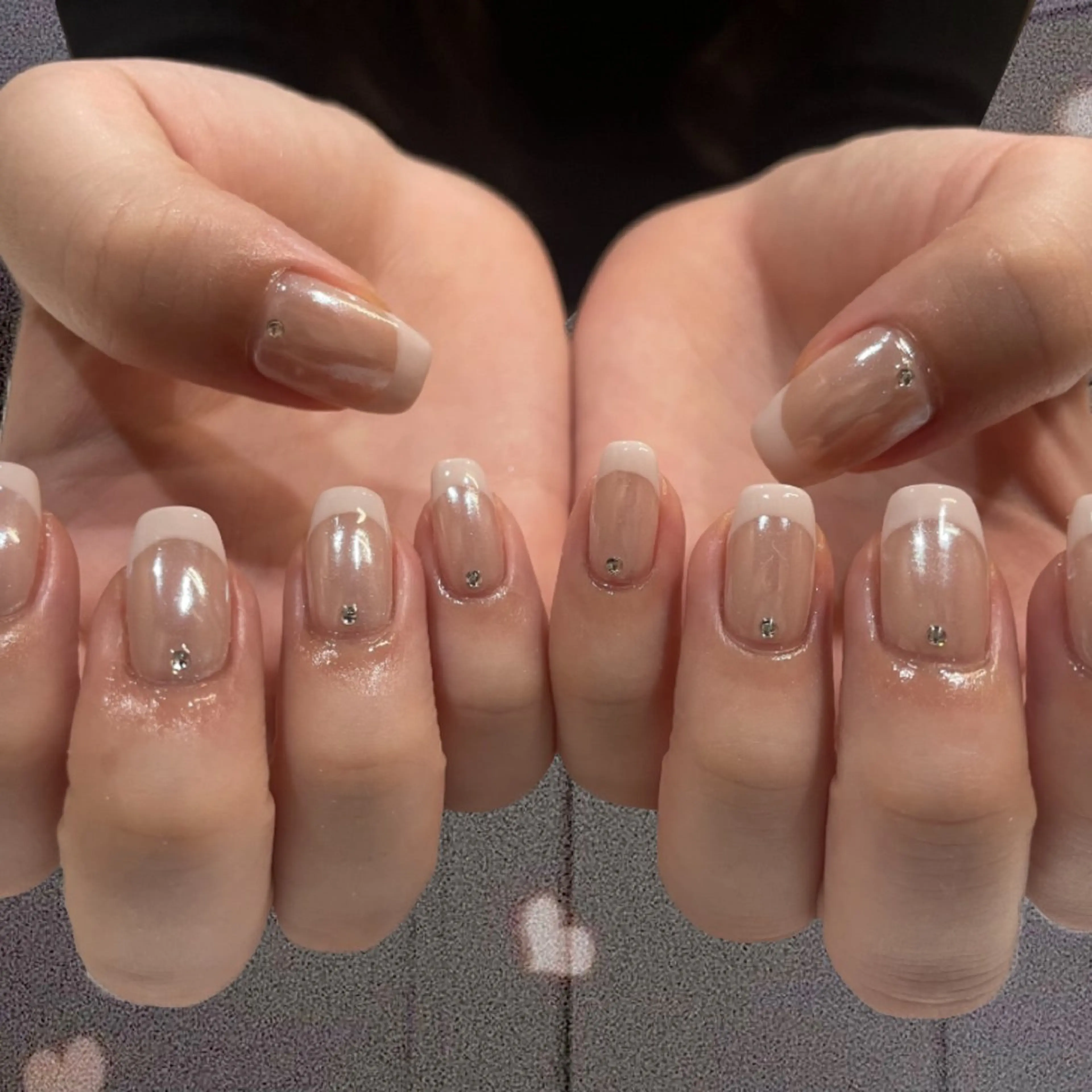 ネイル オーロラネイル ハンドネイル sharesalon    room59所属・nozomi 🌙のネイルデザイン