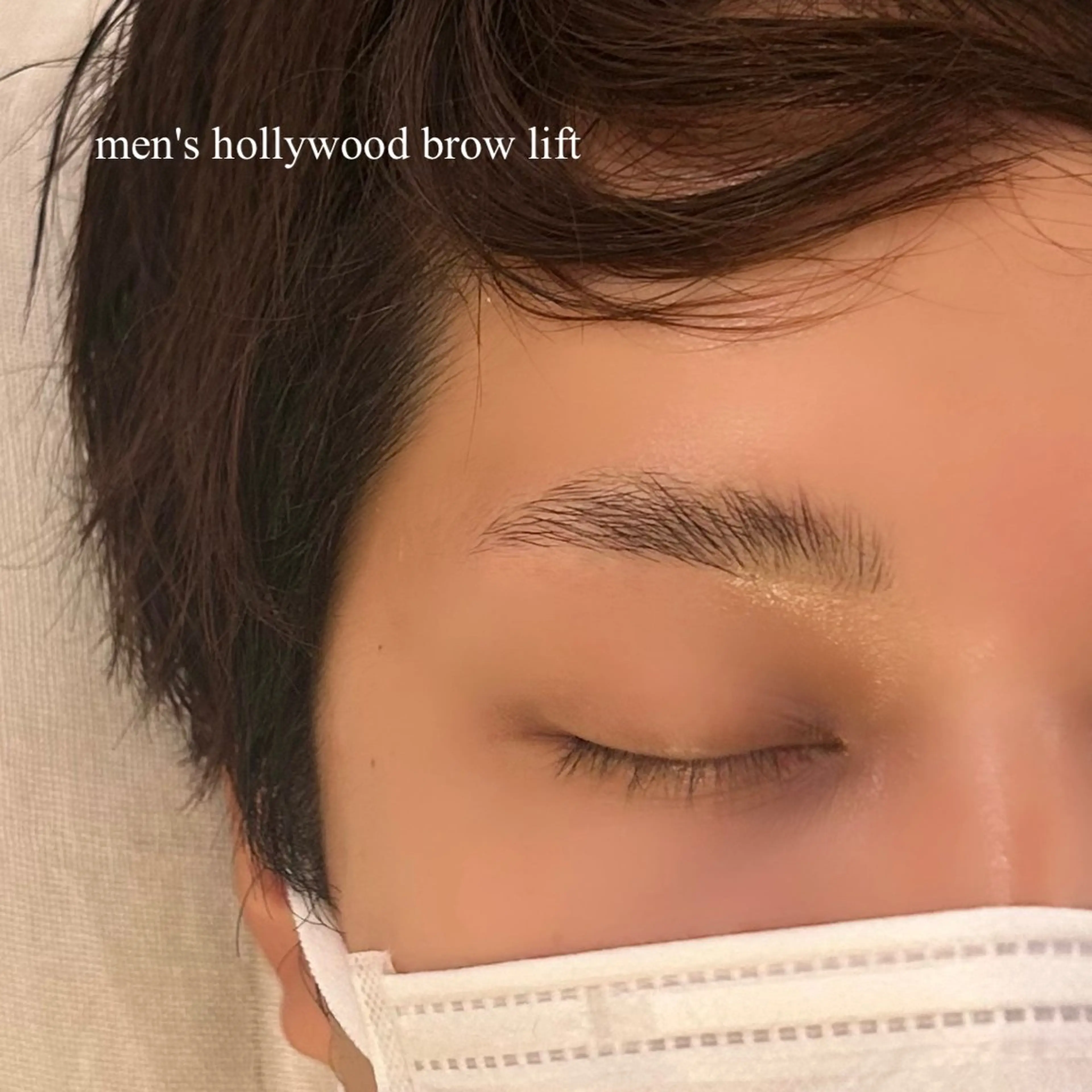 メンズ アイブロウ ハリウッドブロウリフト メンズアイブロウ ワックス脱毛 その他(アイブロウ) GO TODAY SHAiRE SALON Vellmie店所属・吉祥寺kasumi 🌛eye/browのマツエク・マツパデザイン