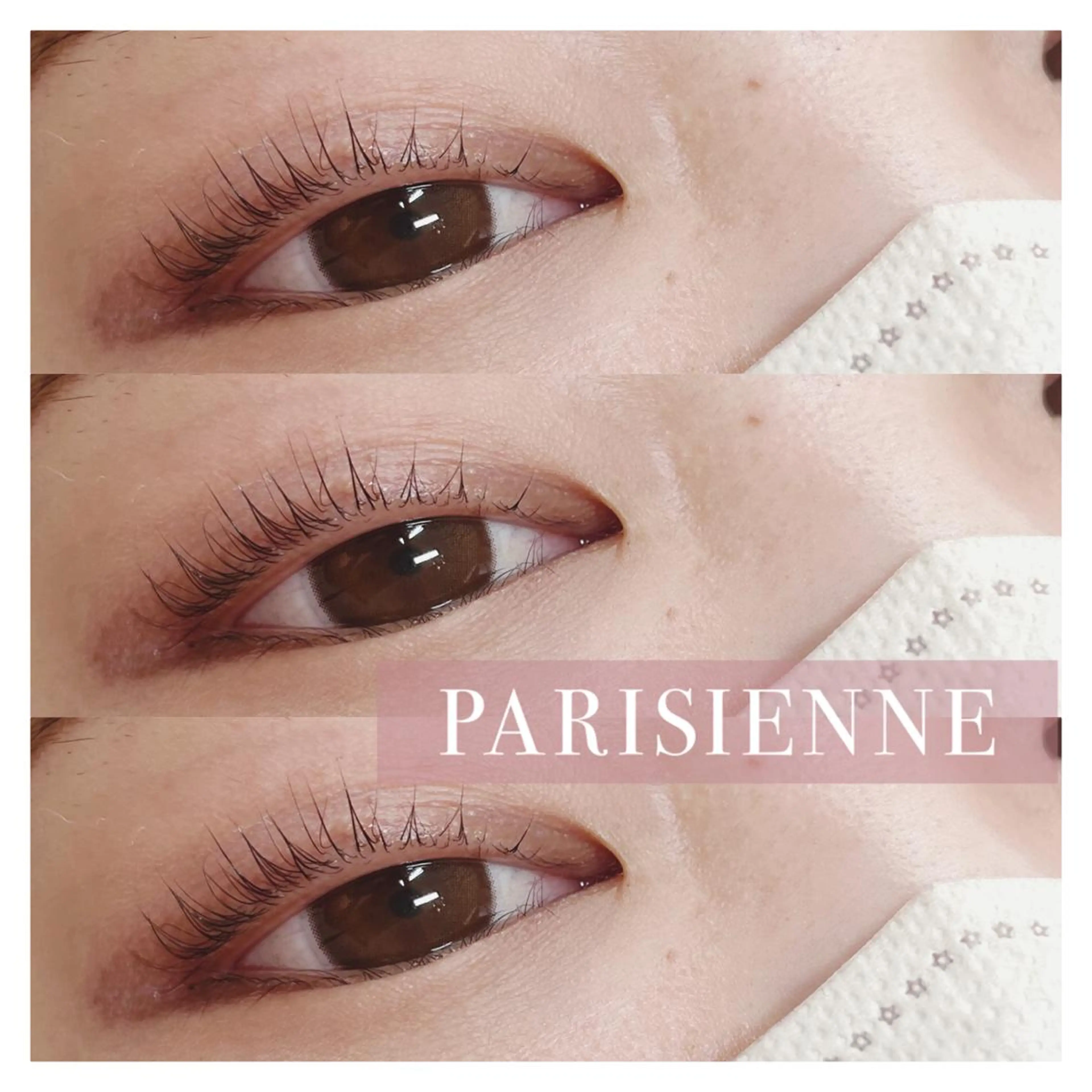 マツエク・マツパ パリジェンヌラッシュリフト Lulu nerineのマツエク・マツパデザイン