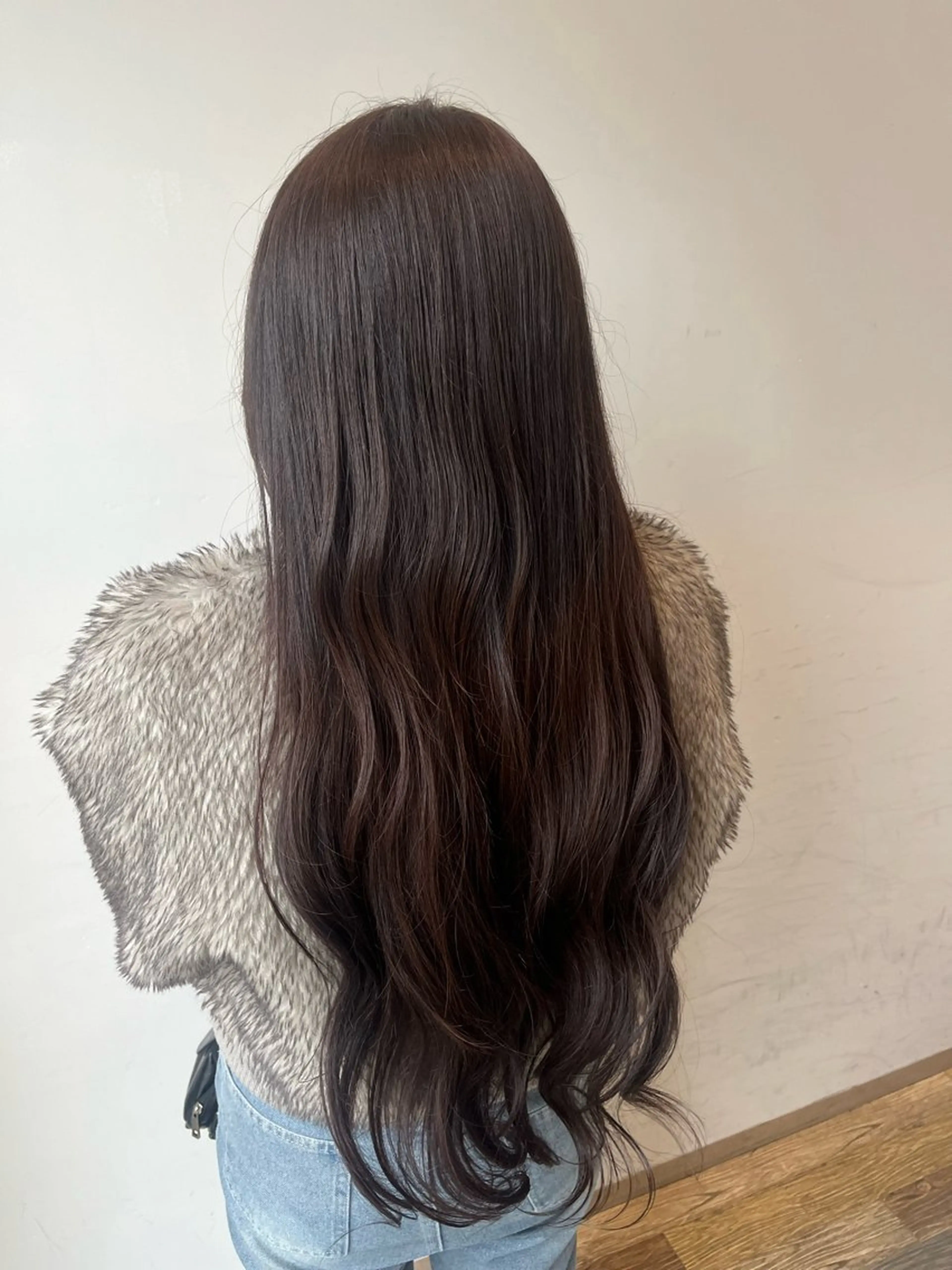 ロング カラー ブラウンカラー チョコレートブラウン 透明感カラー ヘアカラー 💫ワカ カットモデル募集中！のヘアスタイル