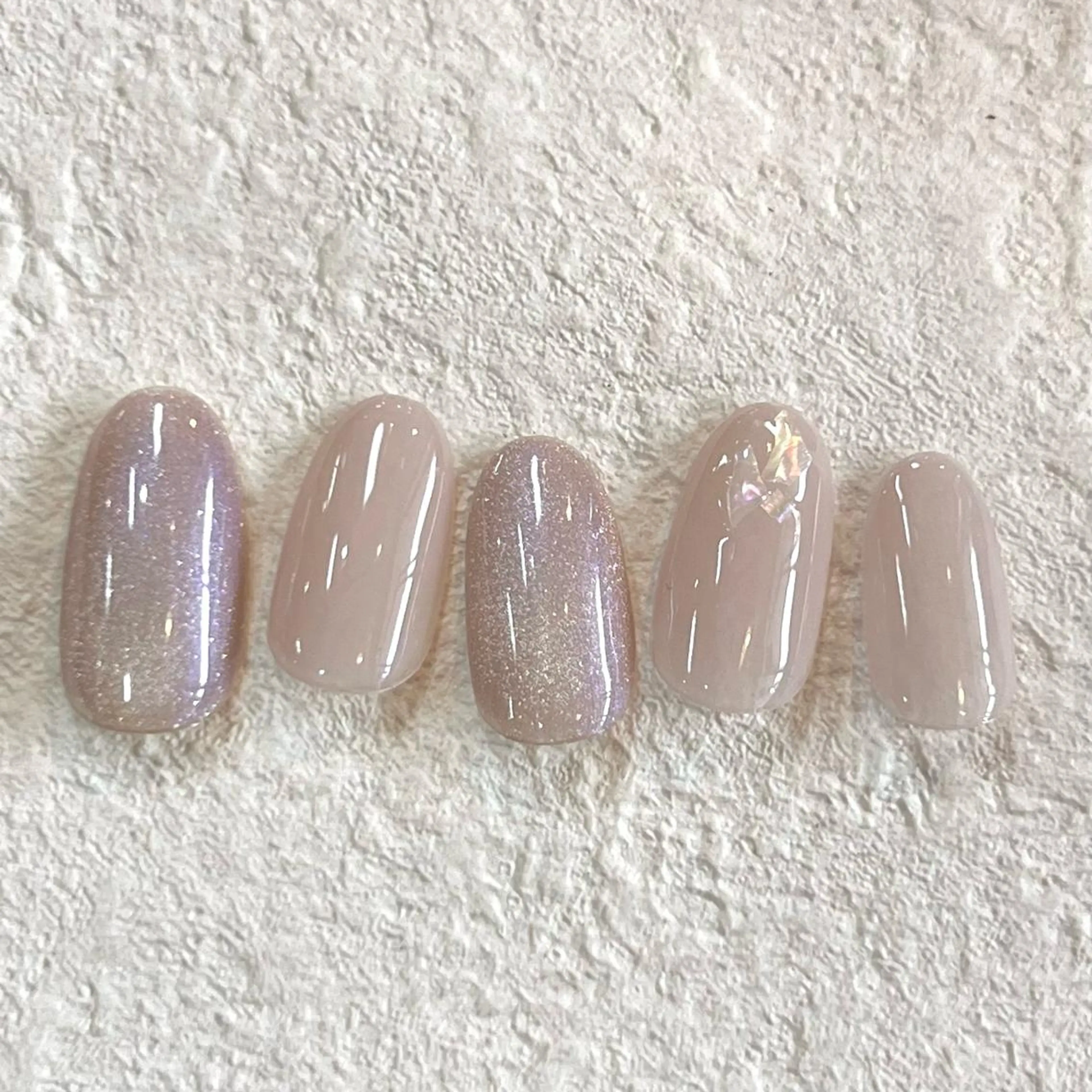 ネイル アートネイル ジェルネイル マグネットネイル ニュアンスネイル オフィスネイル Nail_Mikako所属・Nail Mikakoのネイルデザイン