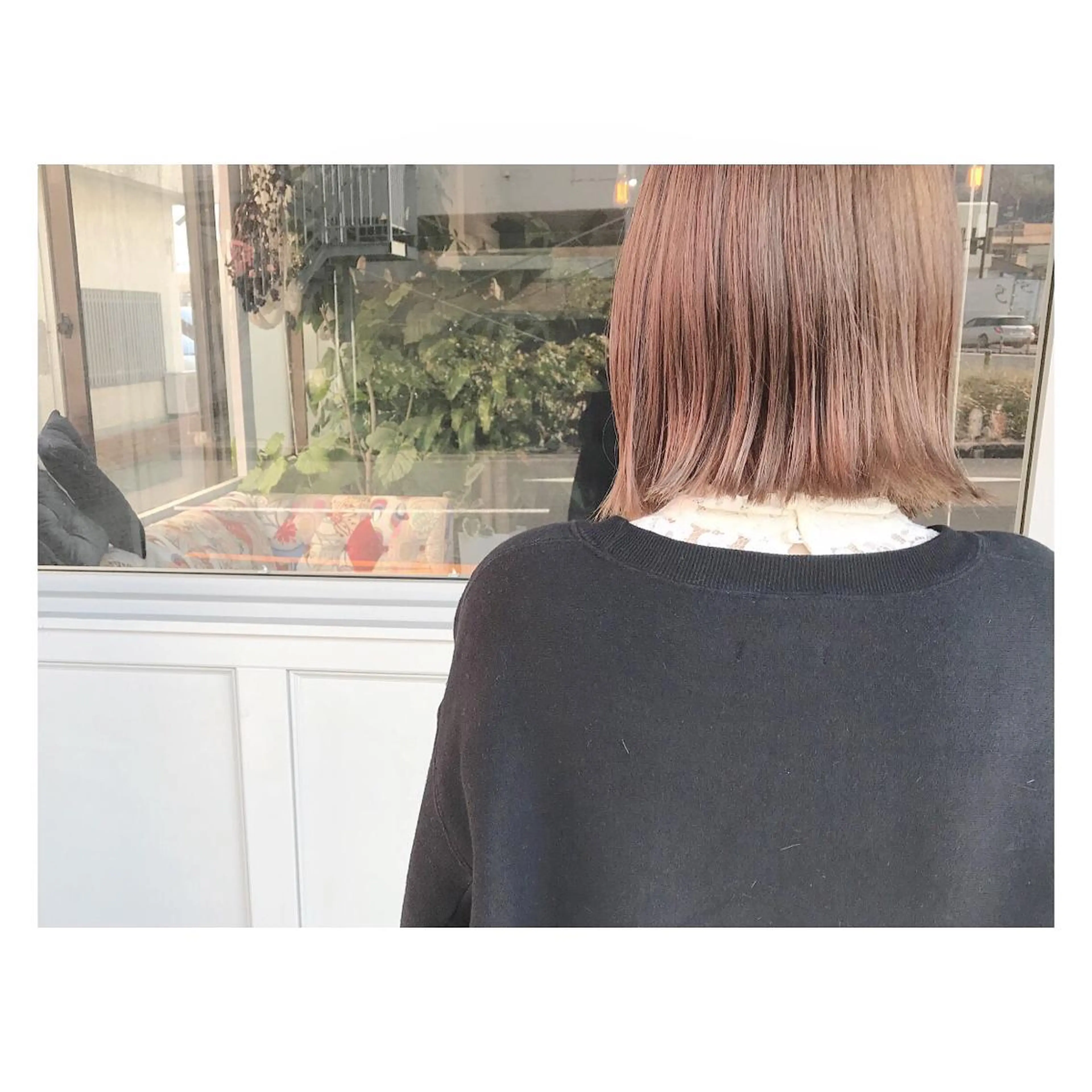 ショート カラー ヘアアレンジ ベージュカラー ブリーチ グラデーションカラー ハイライトカラー ハイライト Mariana/ 鶴原-ハイライトのヘアスタイル