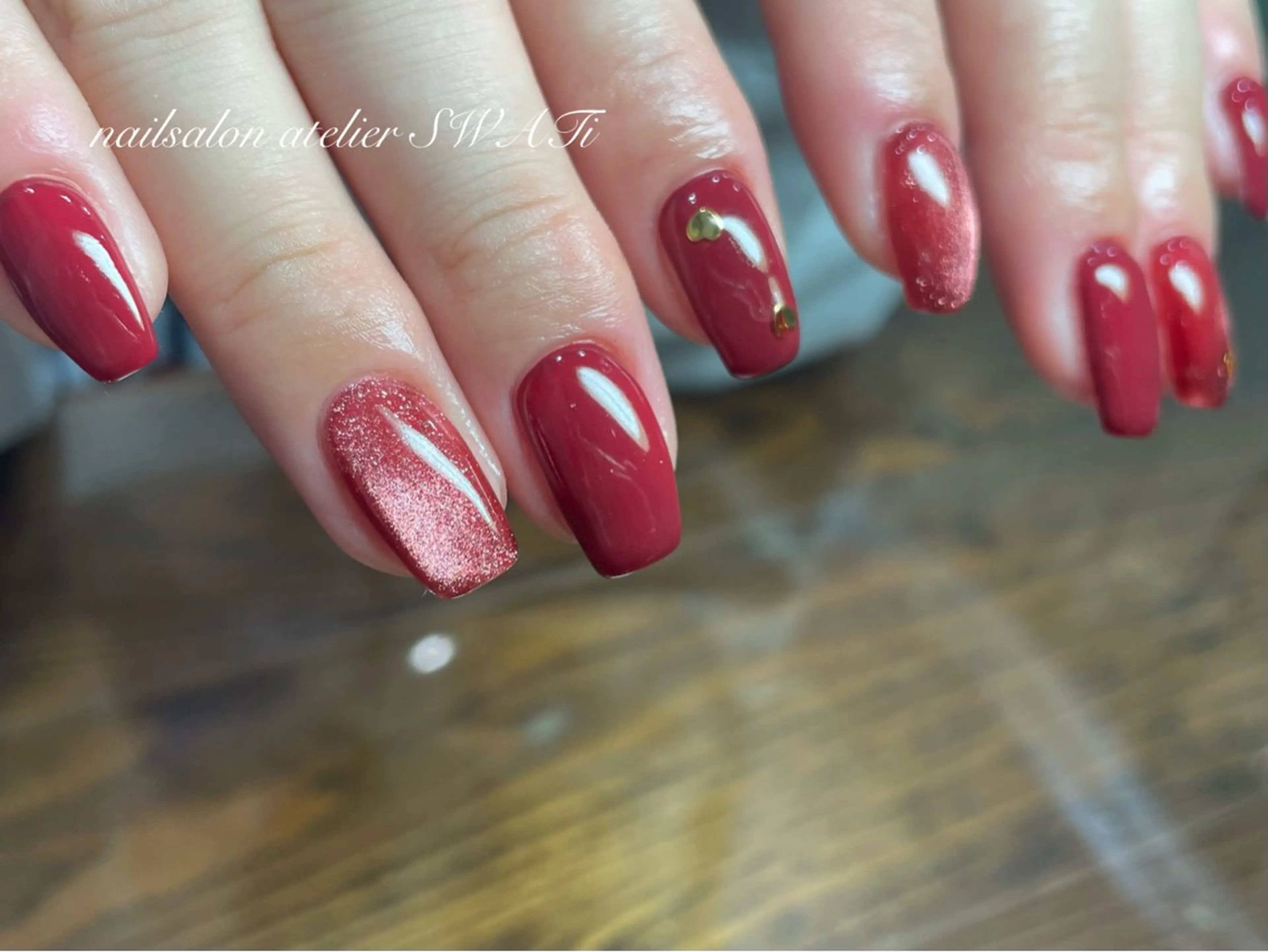 ネイル ハンドネイル ヘアーサロン大野所属・nailsalon SWATiのネイルデザイン