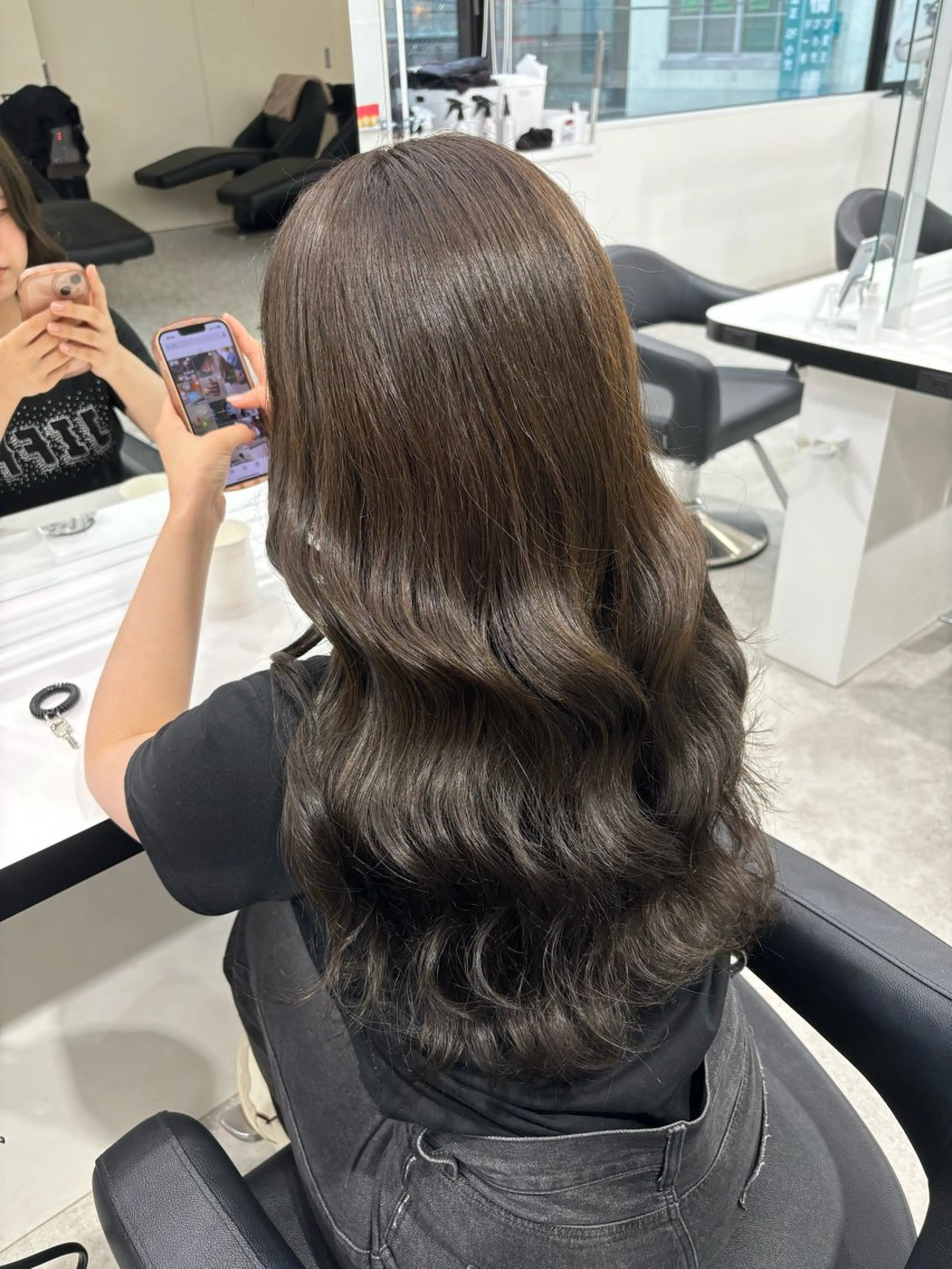 ロング Wカラー/暖色/べ ージュりく©︎🐝のヘアスタイル