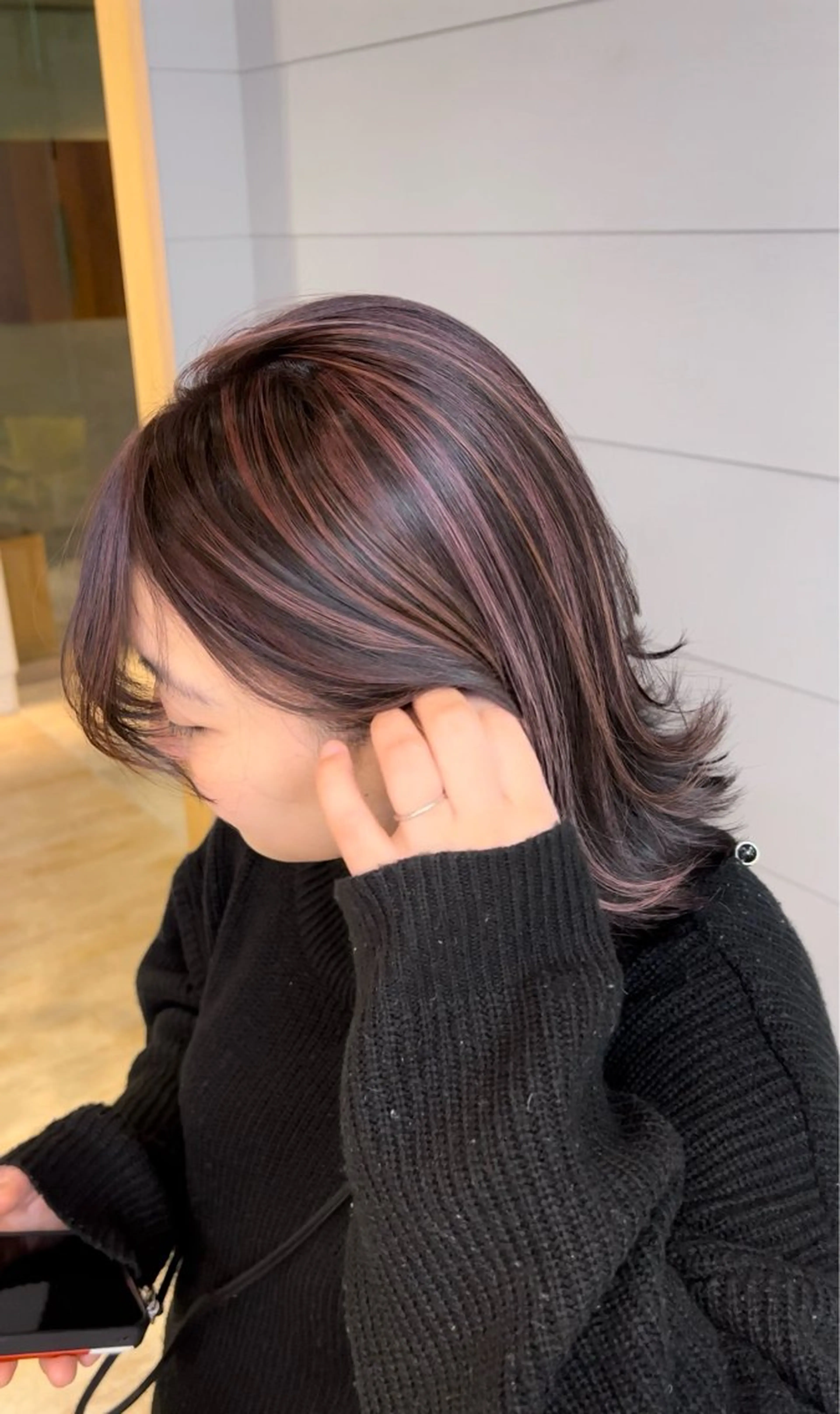 カラー 高難易度縮毛矯正　春日井　Soea(ソイア)所属・多久間 喬介のヘアスタイル