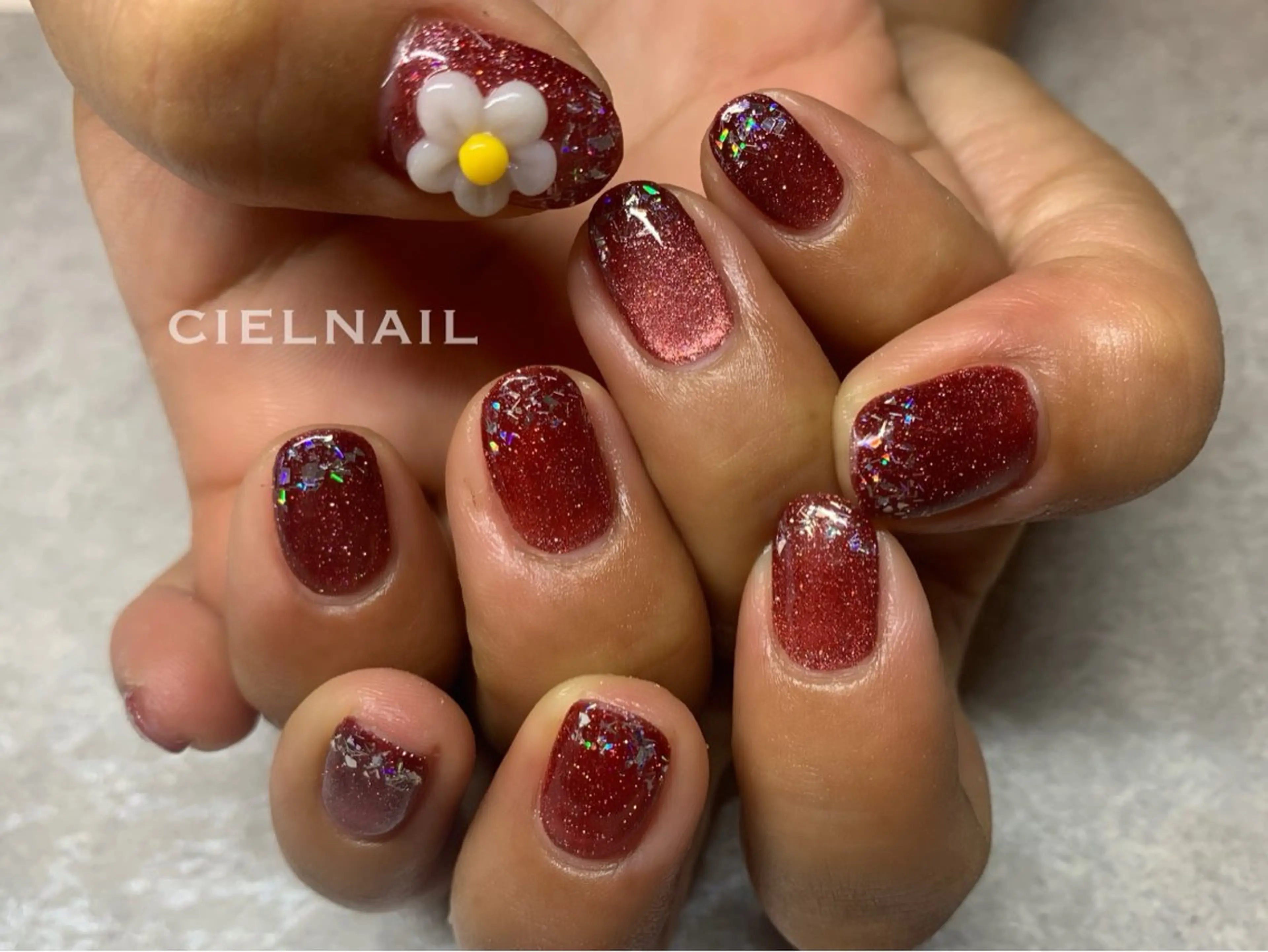 ミディアム cielnail 祇園のネイルデザイン