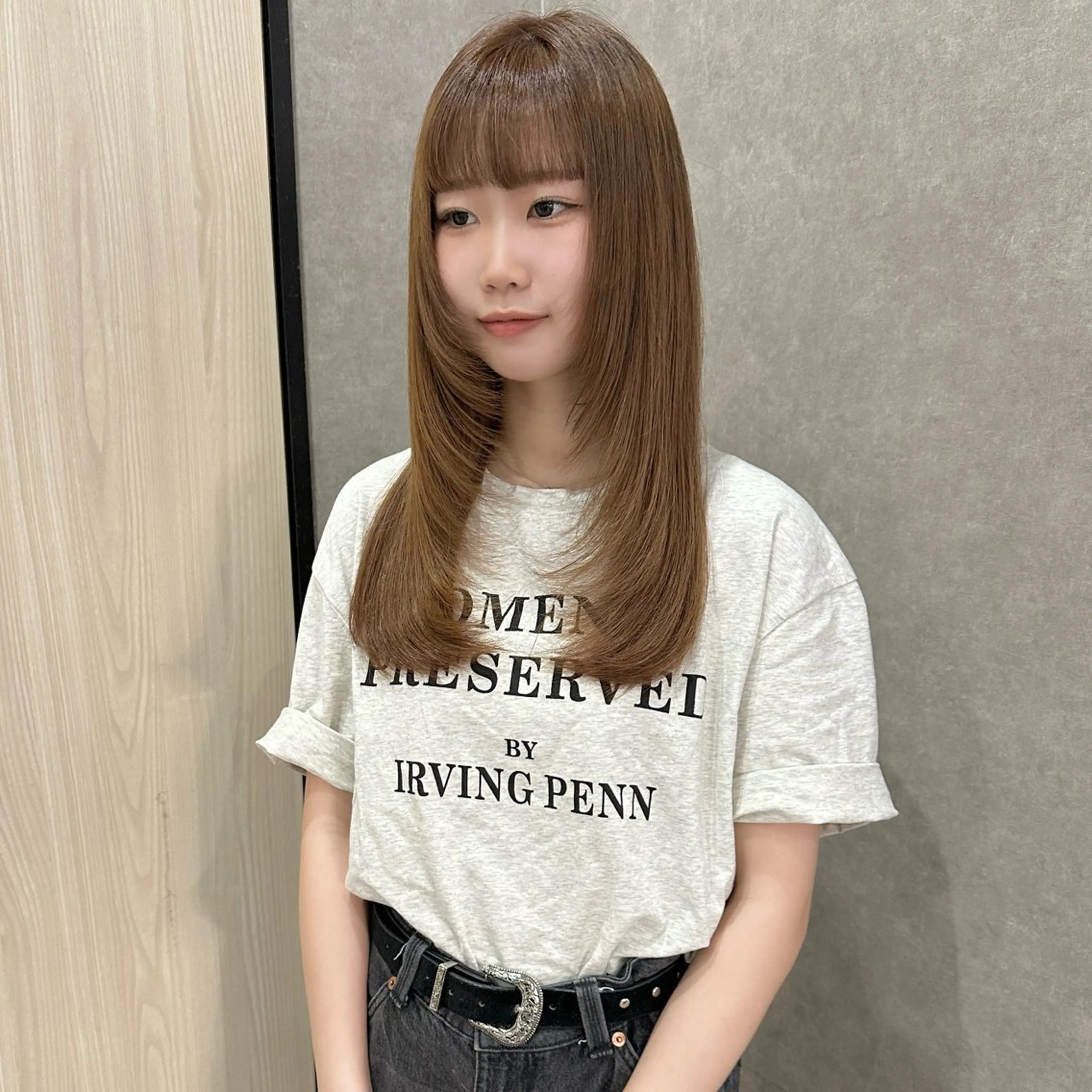 ロング カラー はちすか るかのヘアスタイル